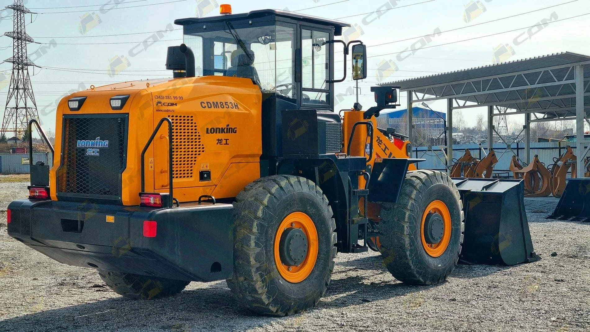Фронтальный погрузчик Lonking CDM853N, 2026г - миниатюра 6