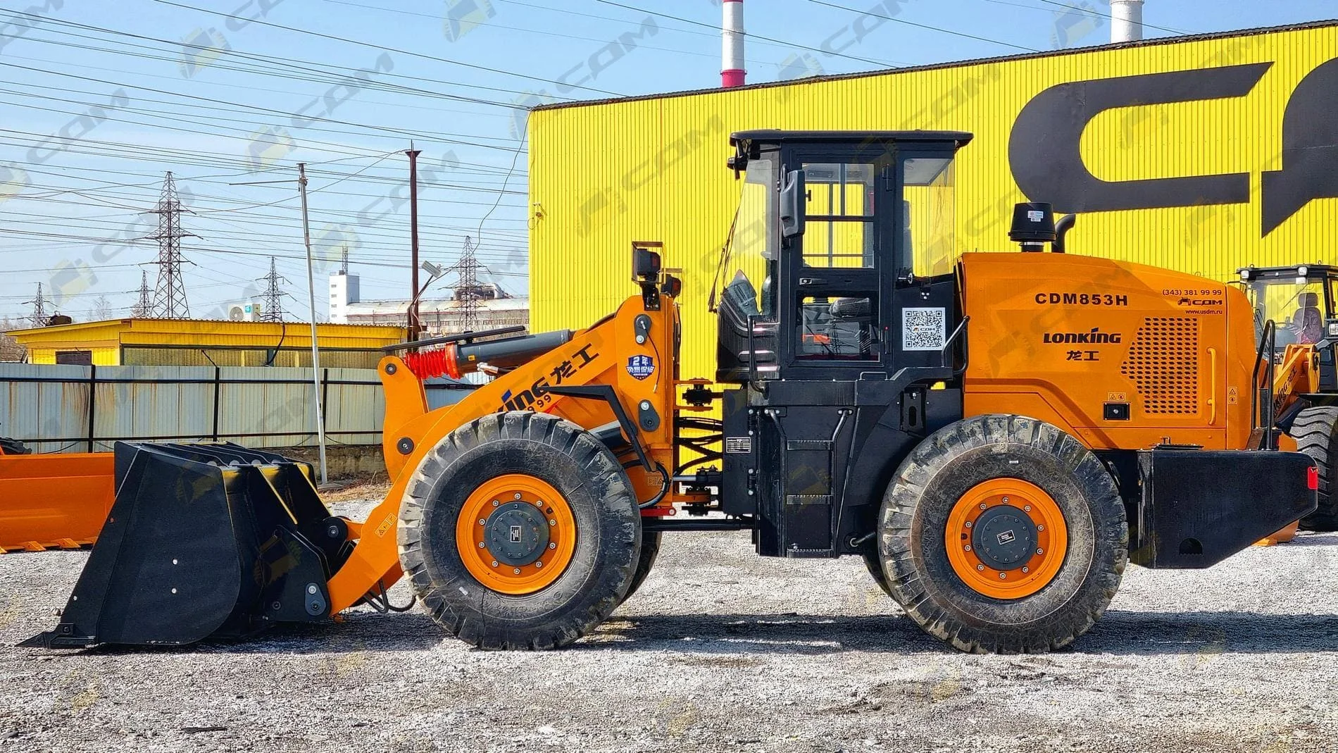 Фронтальный погрузчик Lonking CDM853N, 2026г - миниатюра 9