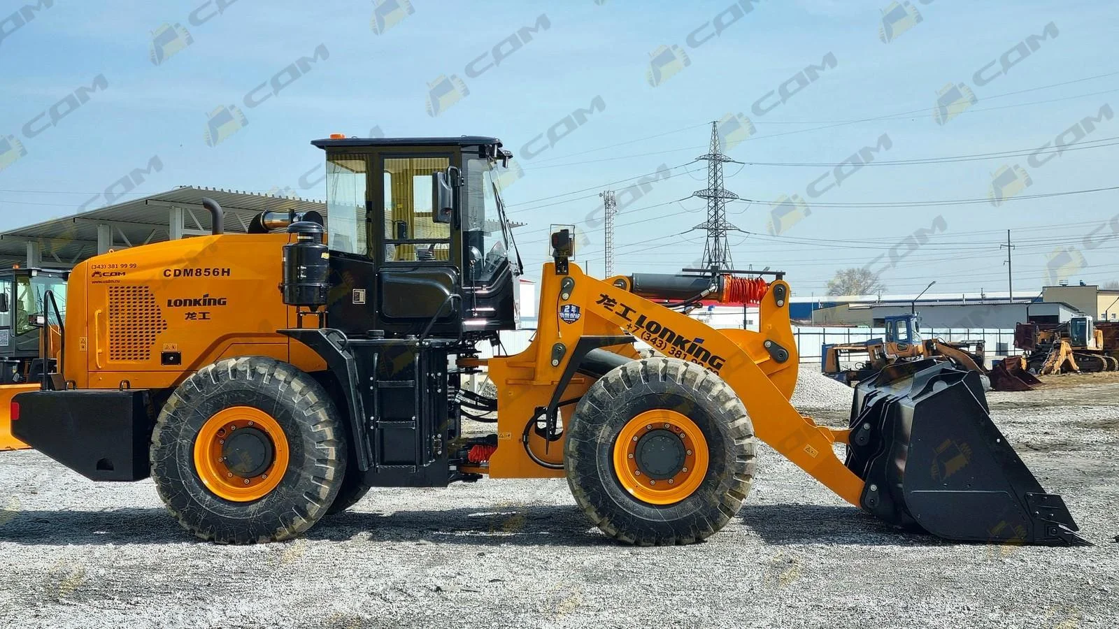 Фронтальный погрузчик Lonking CDM856H, 2026г - миниатюра 5