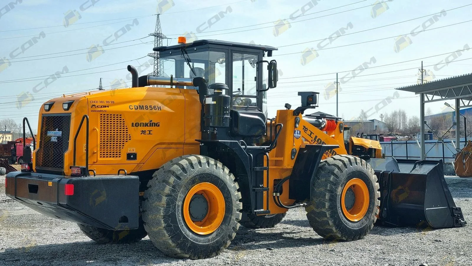 Фронтальный погрузчик Lonking CDM856H, 2026г - миниатюра 6