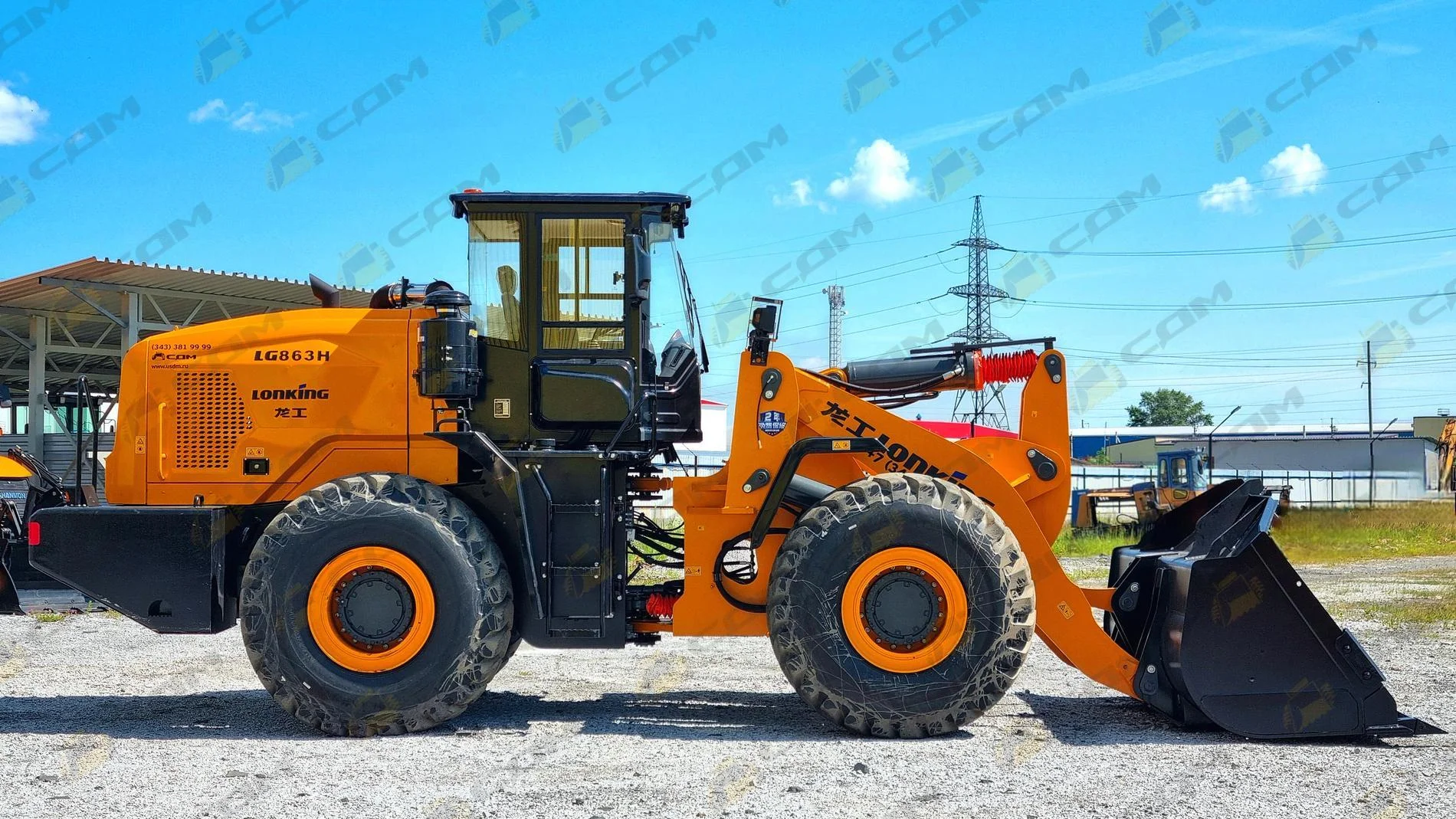 Фронтальный погрузчик Lonking LG863H, 2026г - миниатюра 5
