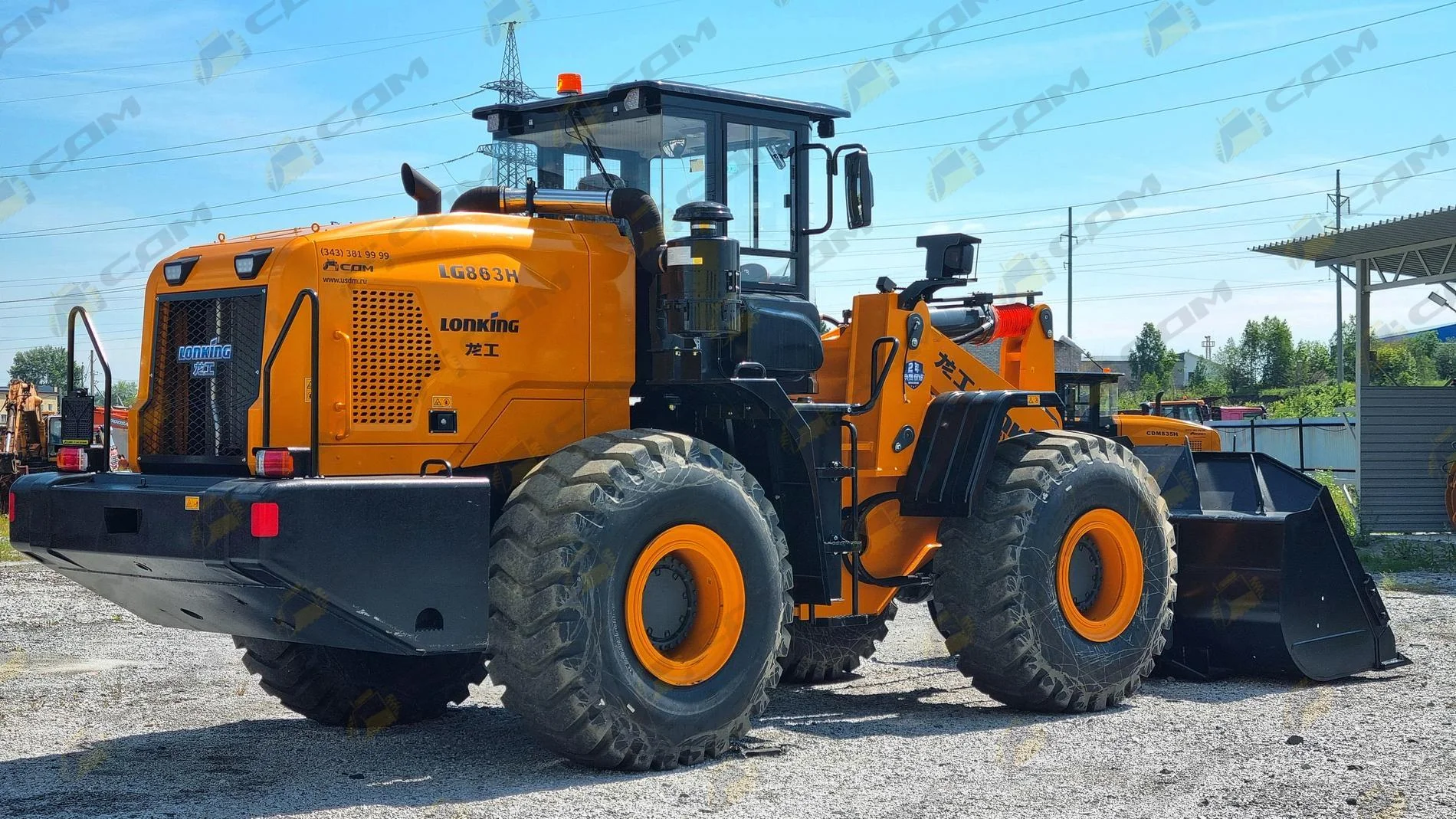 Фронтальный погрузчик Lonking LG863H, 2026г - миниатюра 6