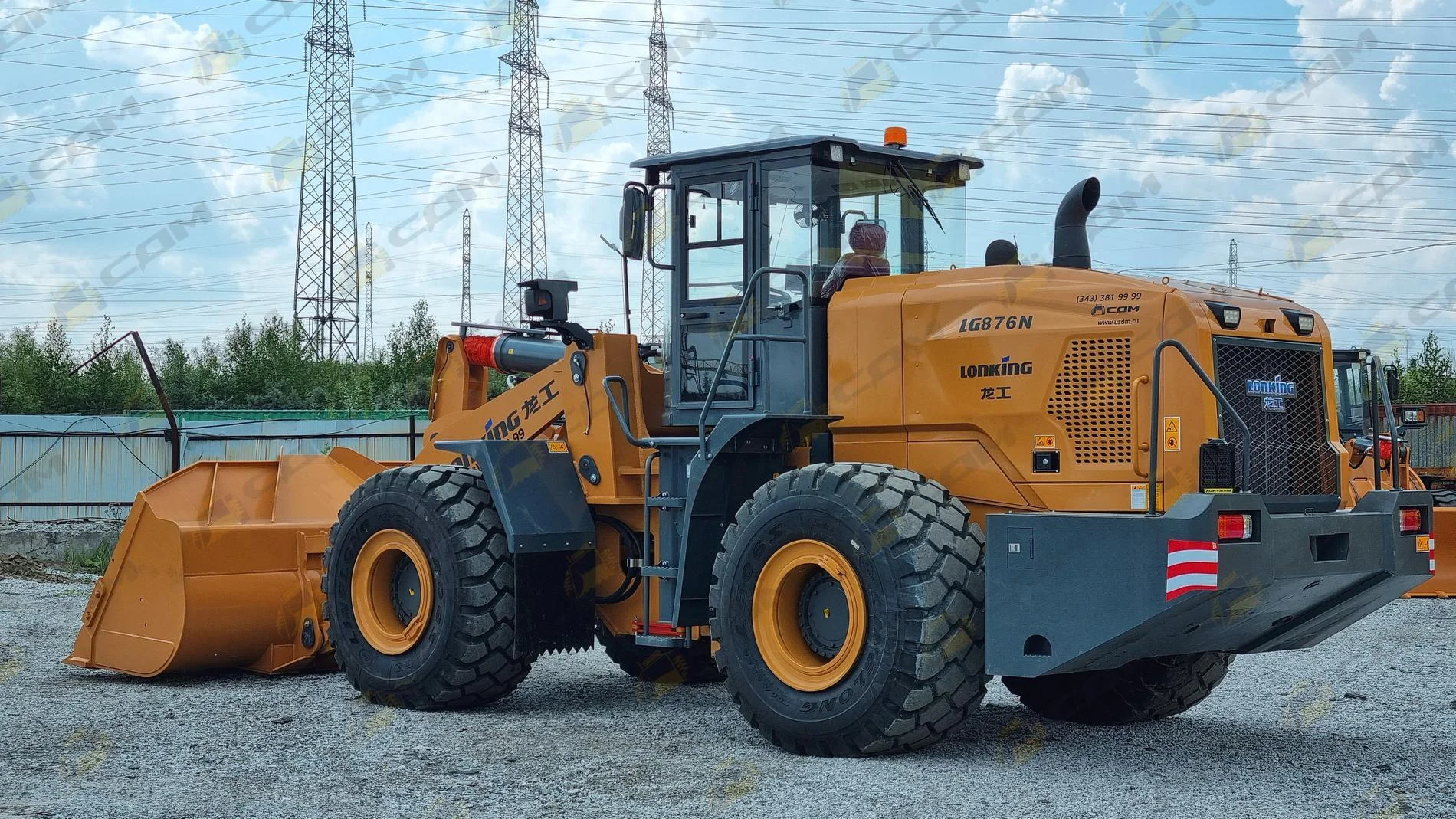 Фронтальный погрузчик Lonking LG876N, 2026г - миниатюра 8