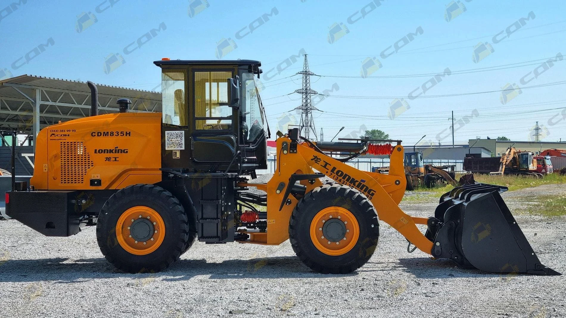 Фронтальный погрузчик Lonking CDM835H, 2025г - миниатюра 5