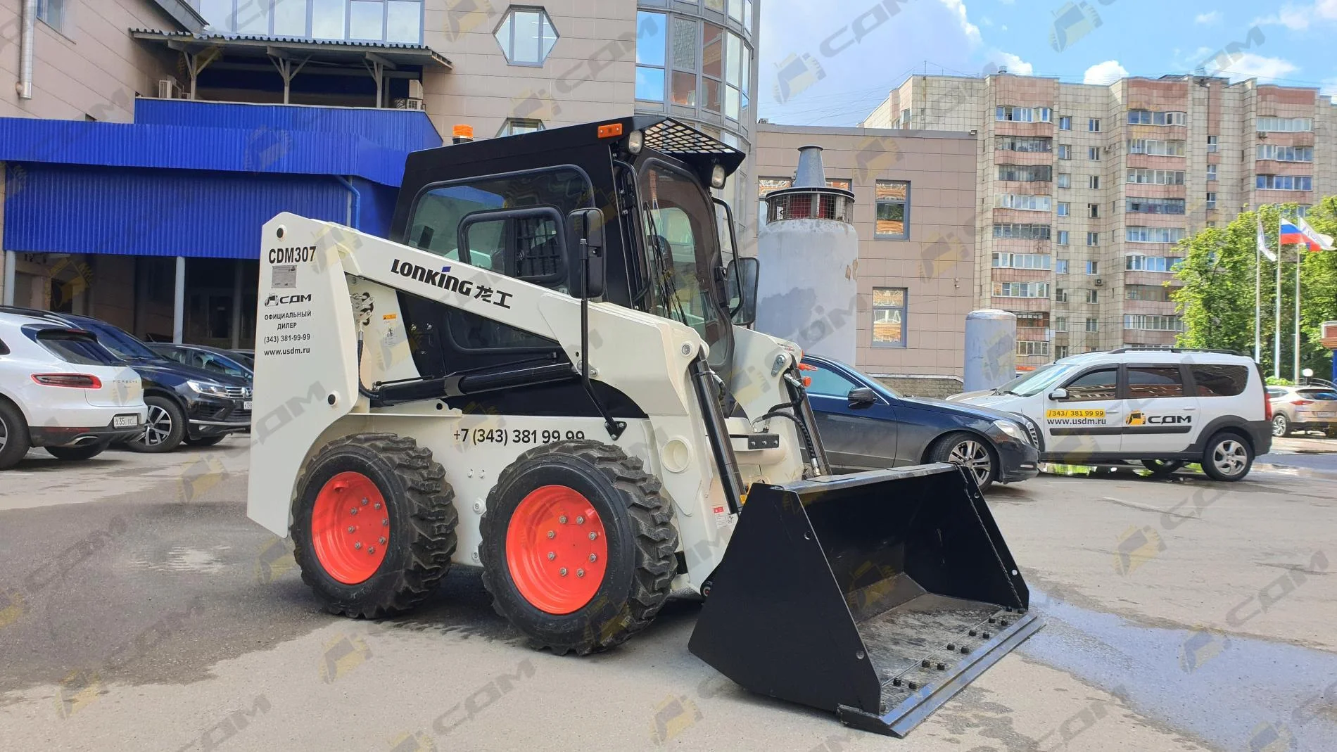 Мини-погрузчик Lonking CDM307, 2026г - миниатюра 4