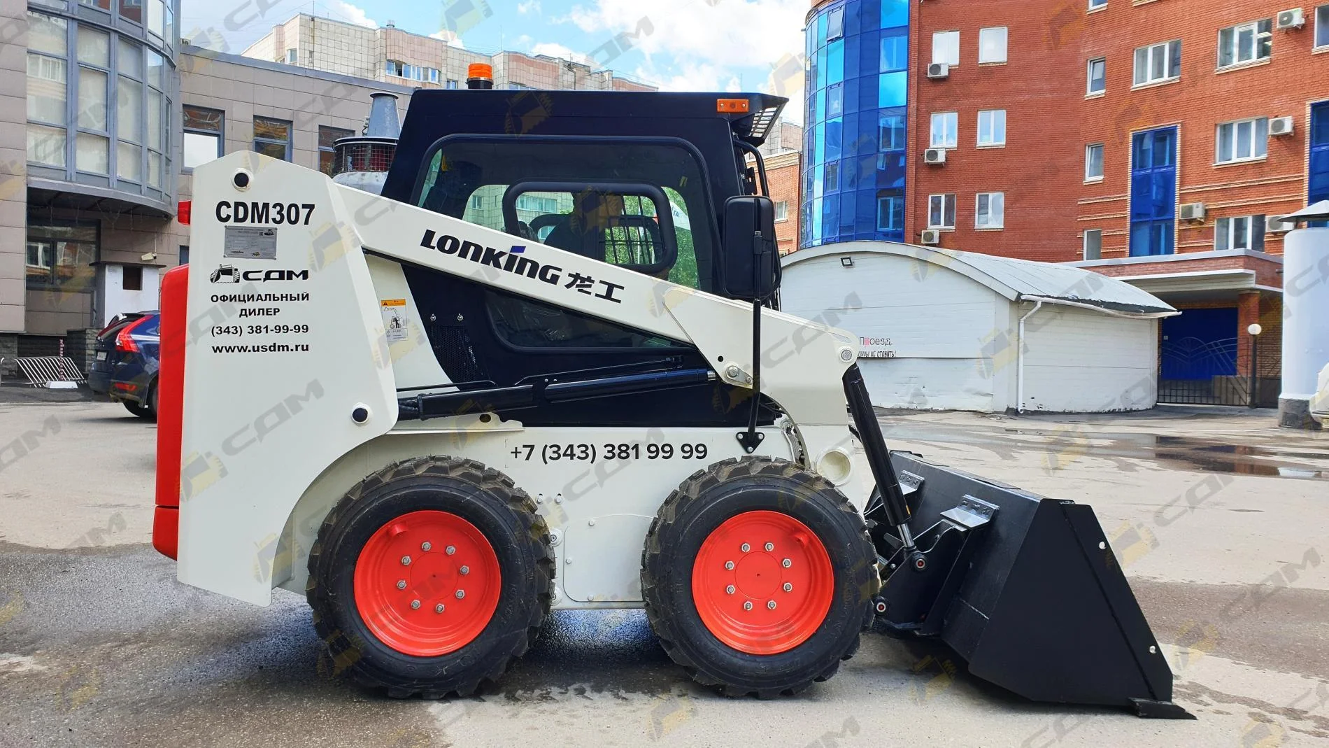 Мини-погрузчик Lonking CDM307, 2026г - миниатюра 5