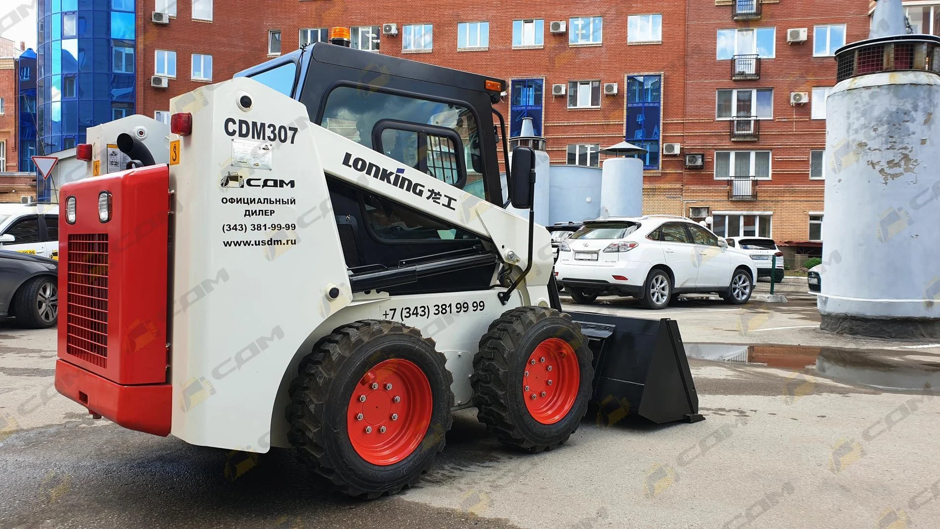 Мини-погрузчик Lonking CDM307, 2026г - миниатюра 6