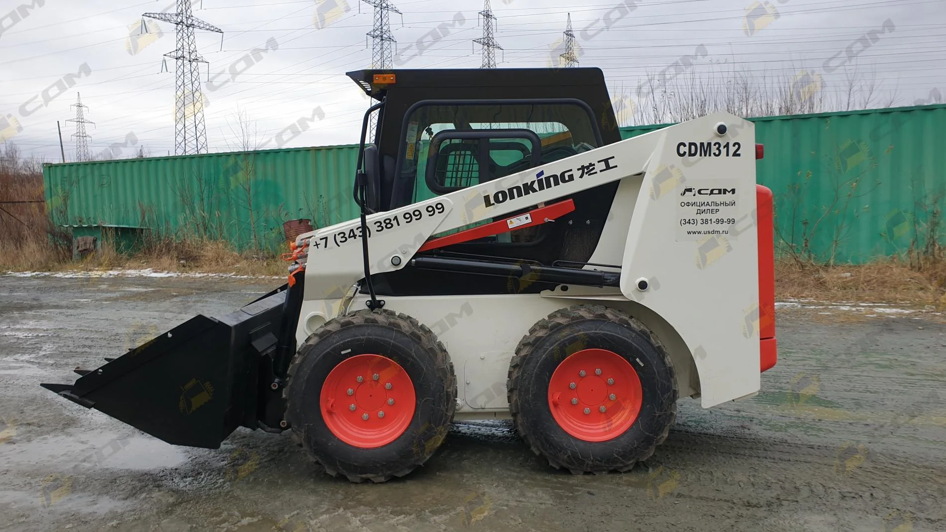 Мини-погрузчик Lonking CDM312, 2026г - миниатюра 3