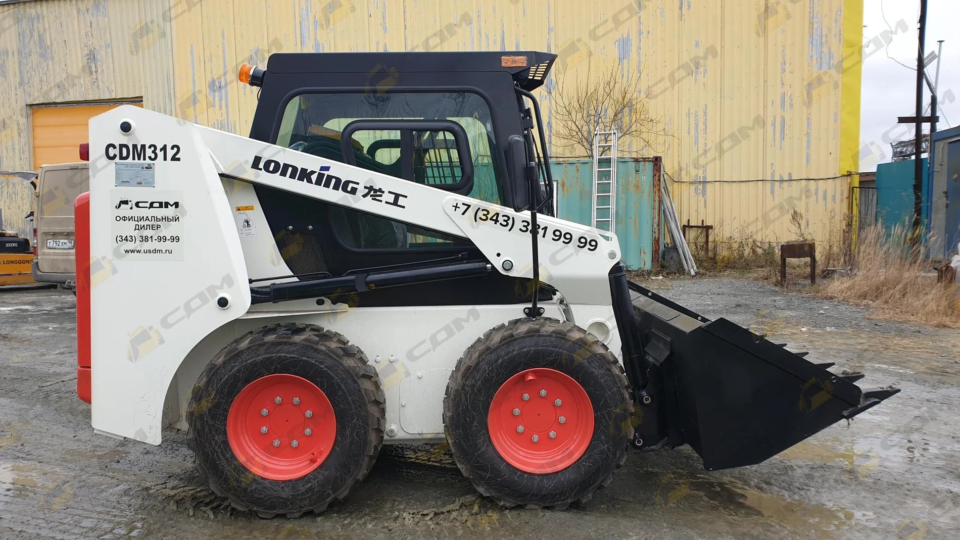 Мини-погрузчик Lonking CDM312, 2026г - миниатюра 5