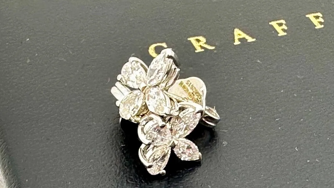 Серьги Graff Butterfly бабочка - миниатюра 2