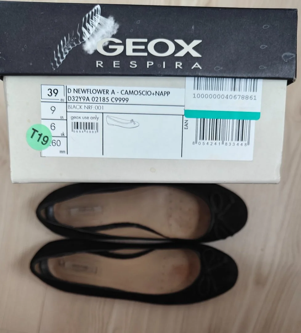 Балетки Geox, замша, 39 размер - миниатюра 3
