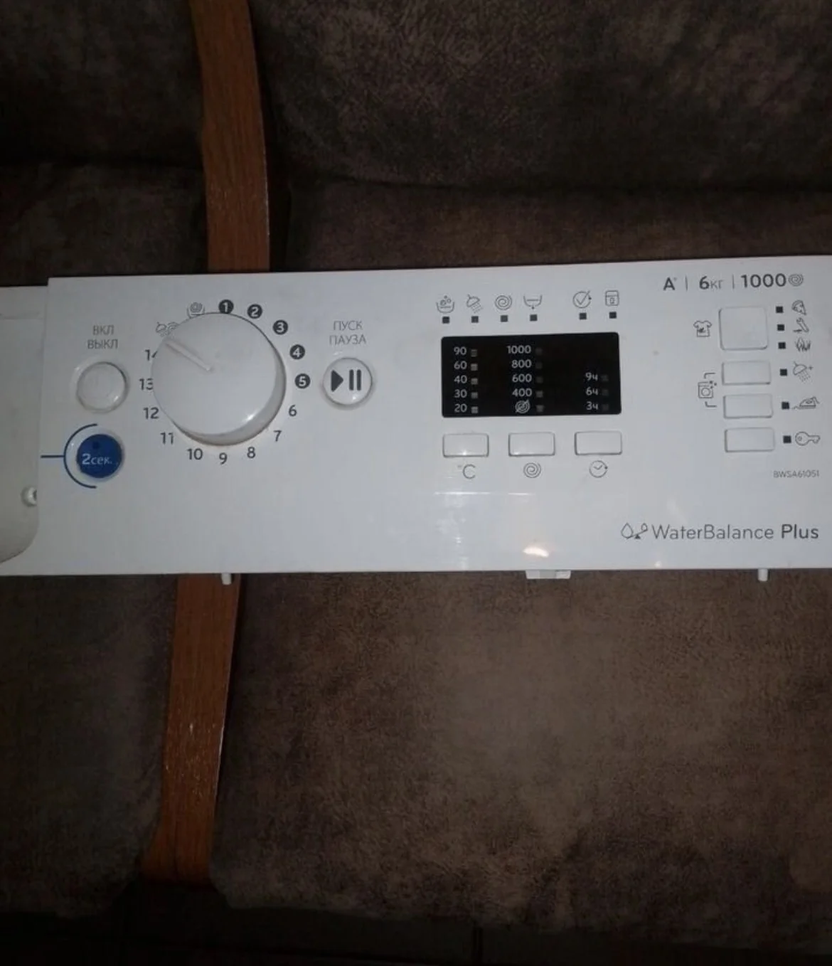 Панель управления indesit 21026219301 - изображение 1