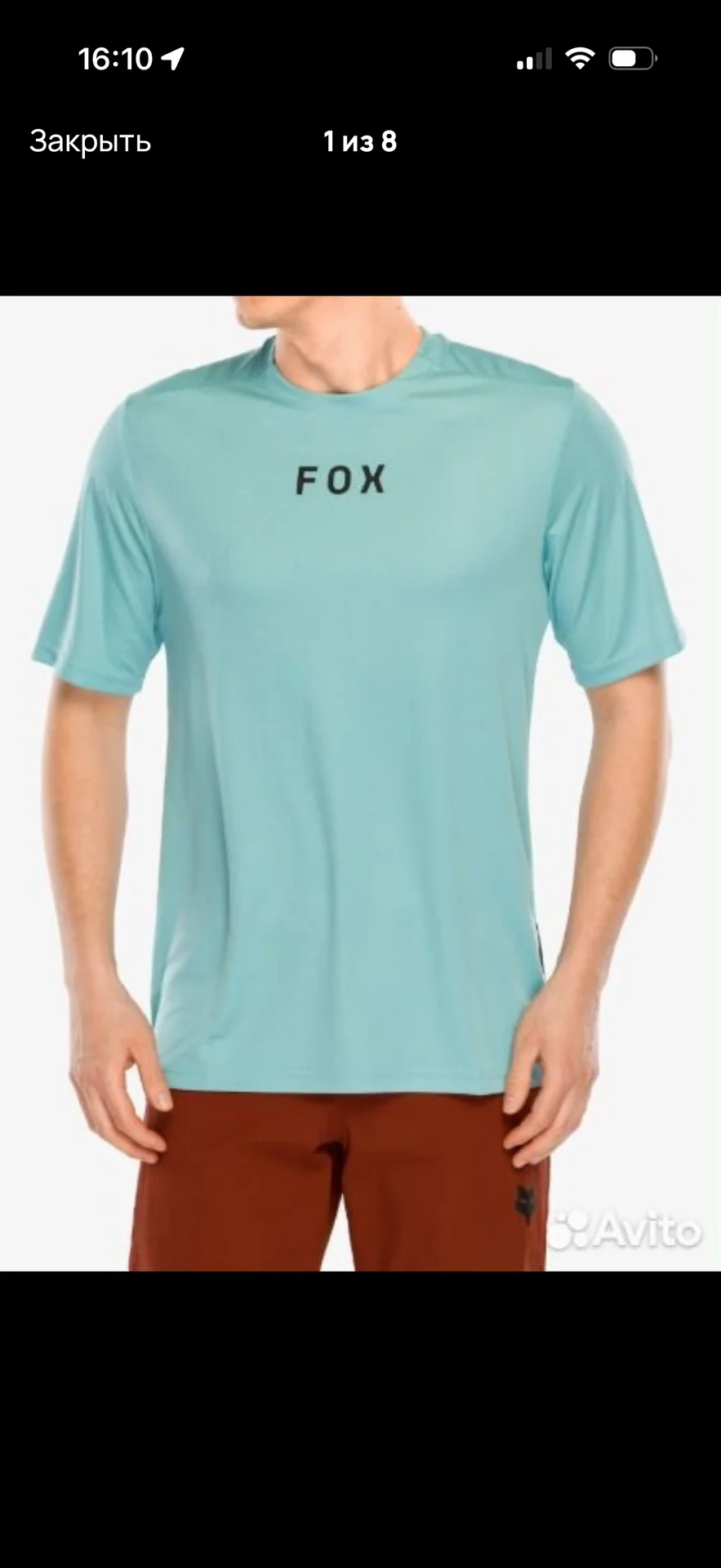 Джерси Fox Racing (XL) оригинал, MTB - миниатюра 2
