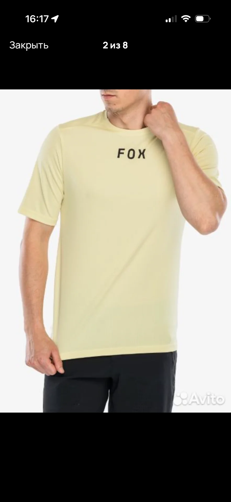 Джерси Fox Racing (XL) оригинал, MTB - миниатюра 2