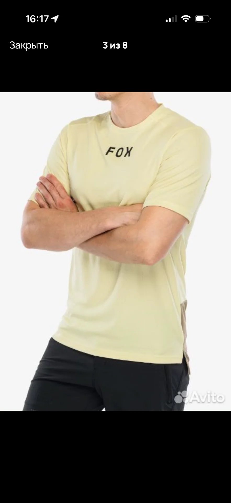 Джерси Fox Racing (XL) оригинал, MTB - миниатюра 3
