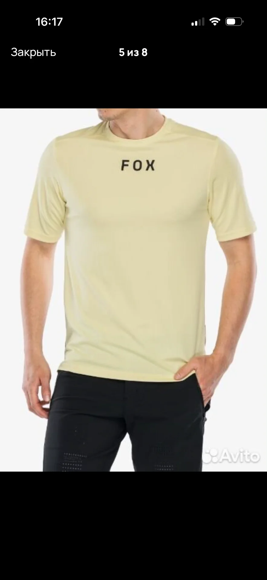Джерси Fox Racing (XL) оригинал, MTB - миниатюра 5