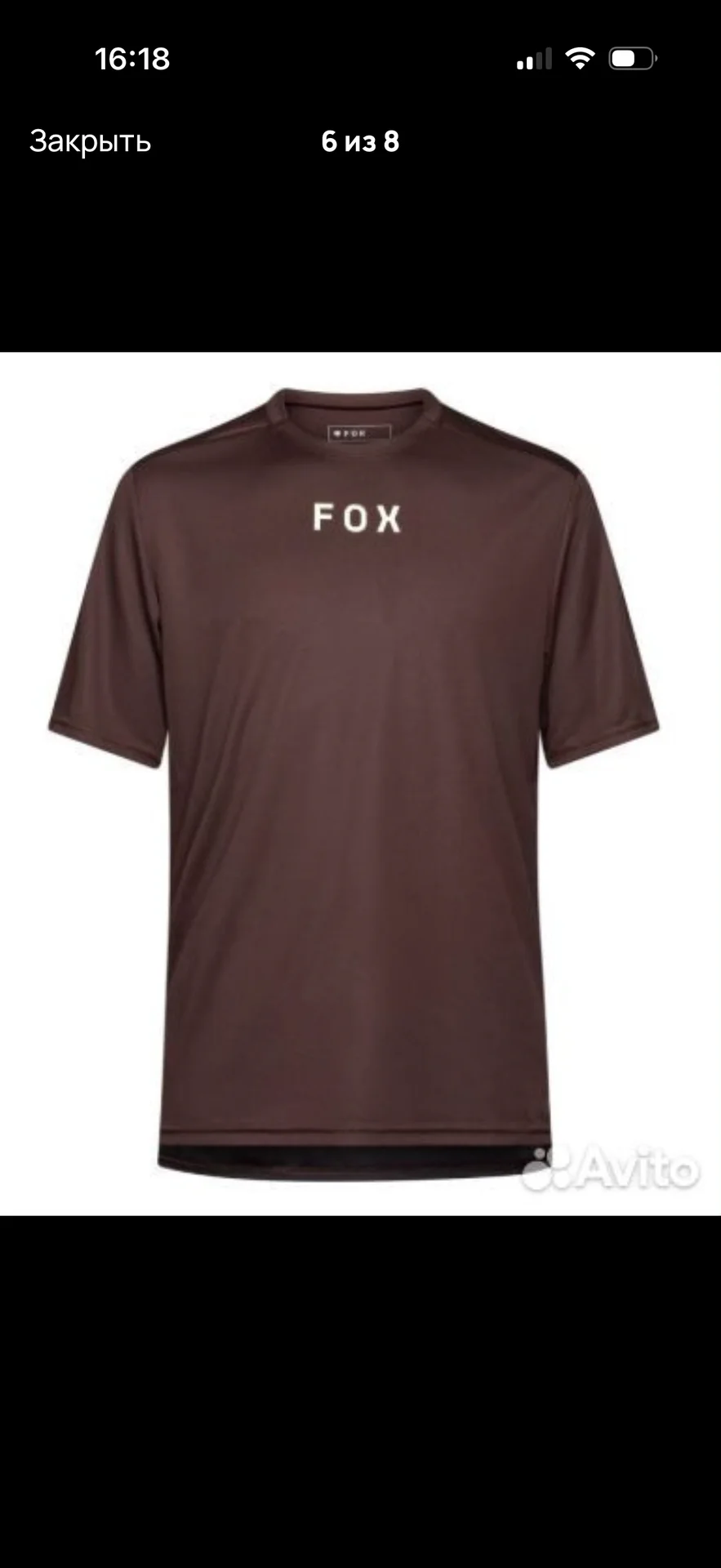 Джерси Fox Racing (XL) оригинал, MTB - миниатюра 6