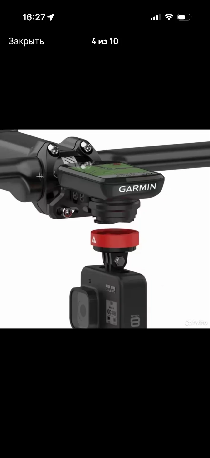 Крепление для навигатора и GoPro - KOM Cycling - миниатюра 4