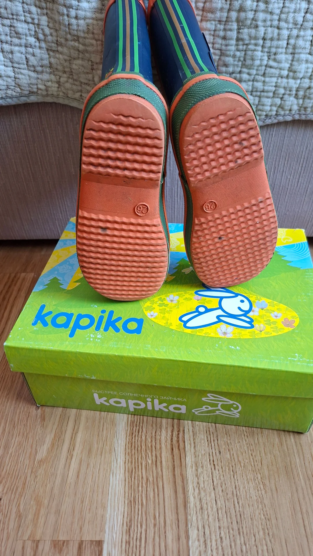 Сапоги резиновые Kapika 26 - миниатюра 6