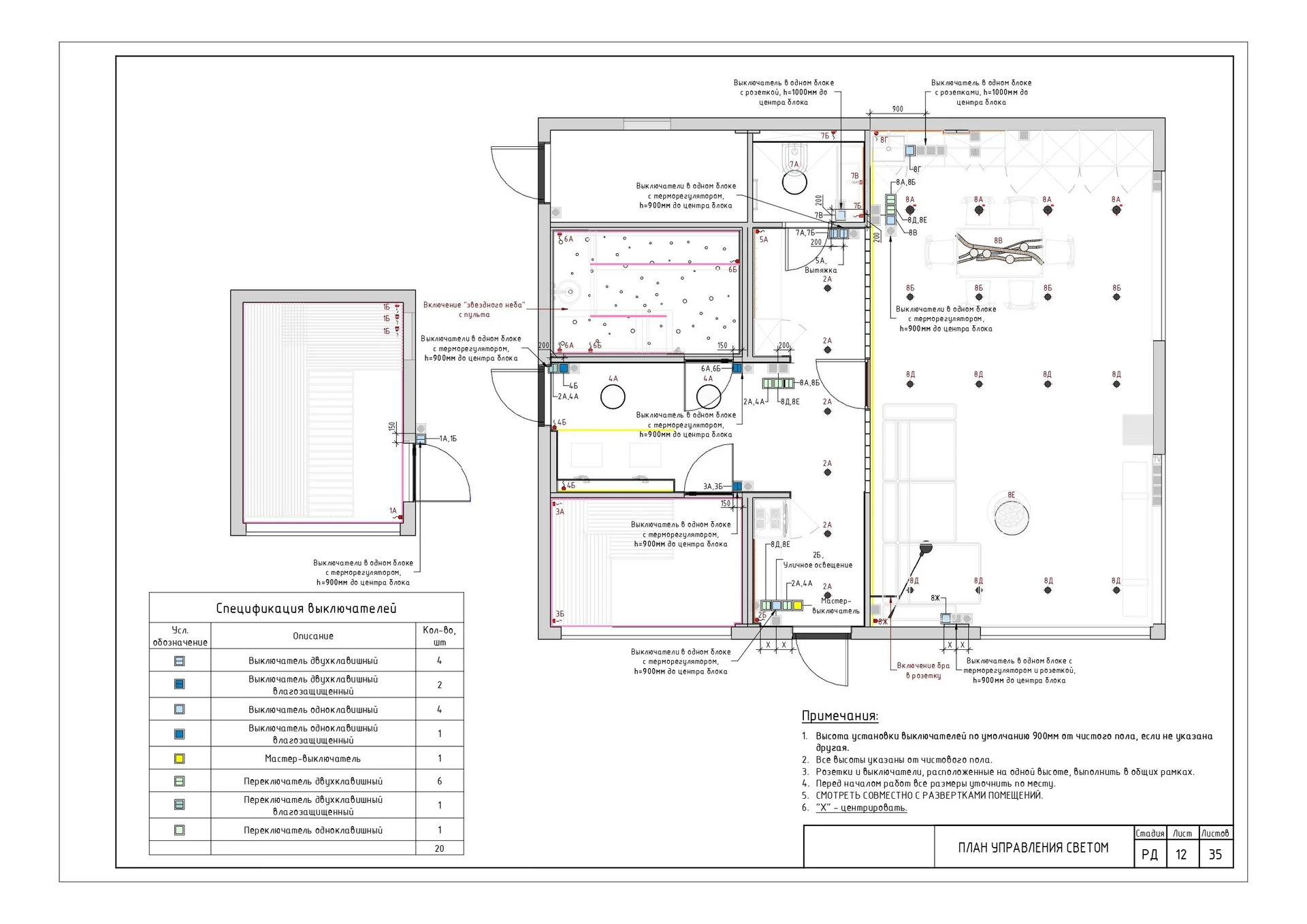 Чертежи для дизайн-проектов в Revit - миниатюра 6