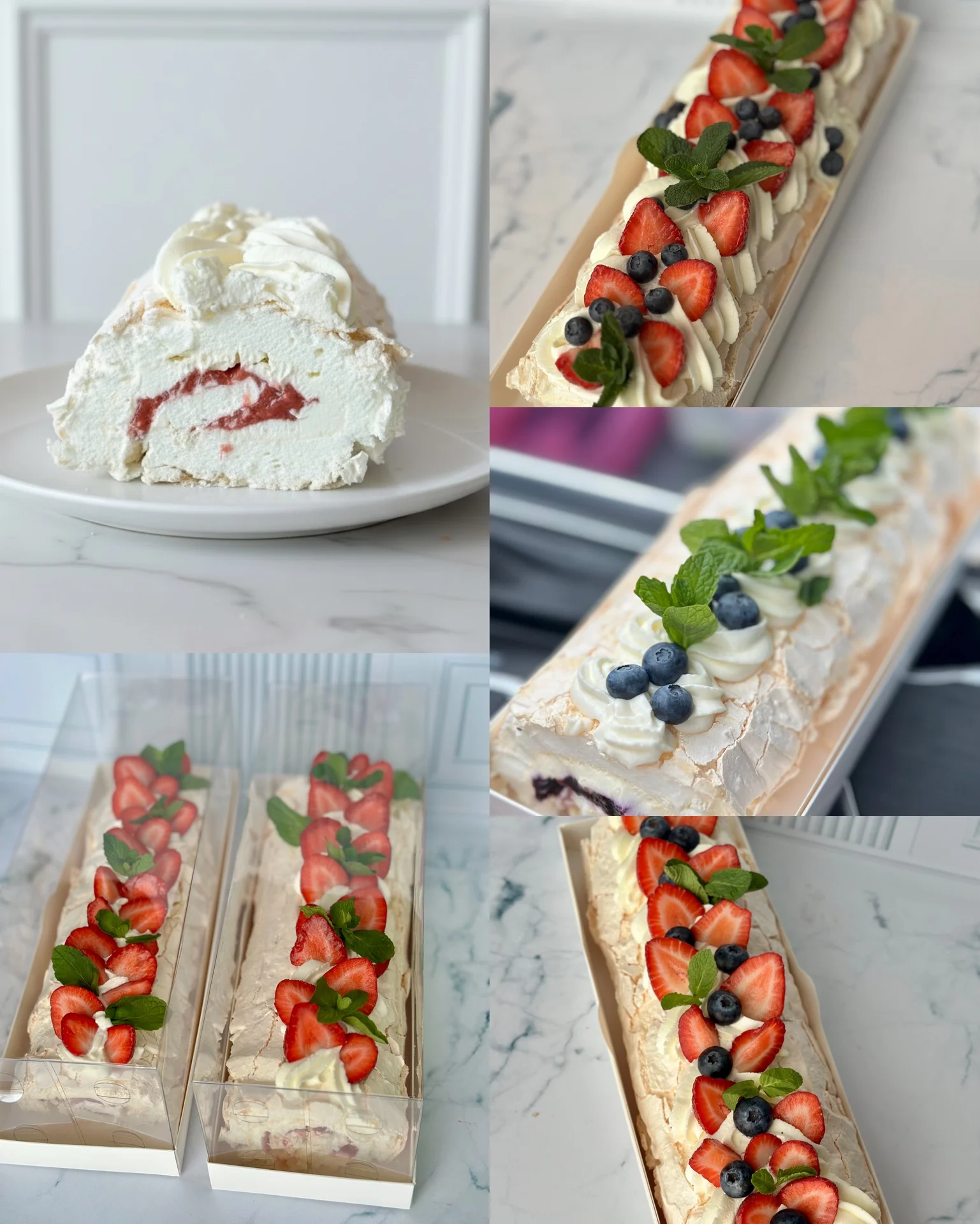 Меренговый рулет - миниатюра 4