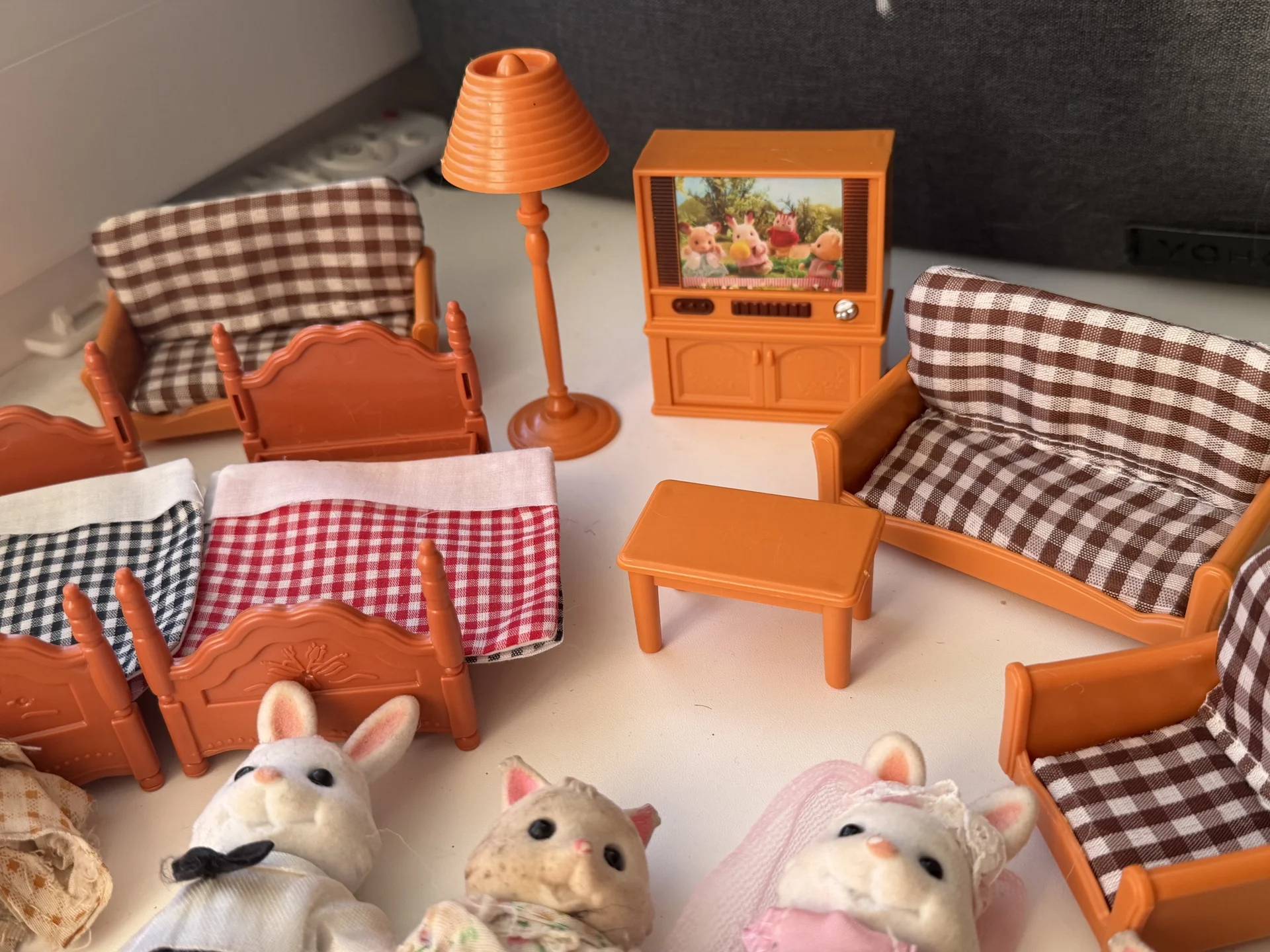 Sylvanian families набор (мебель+зверята) - миниатюра 4