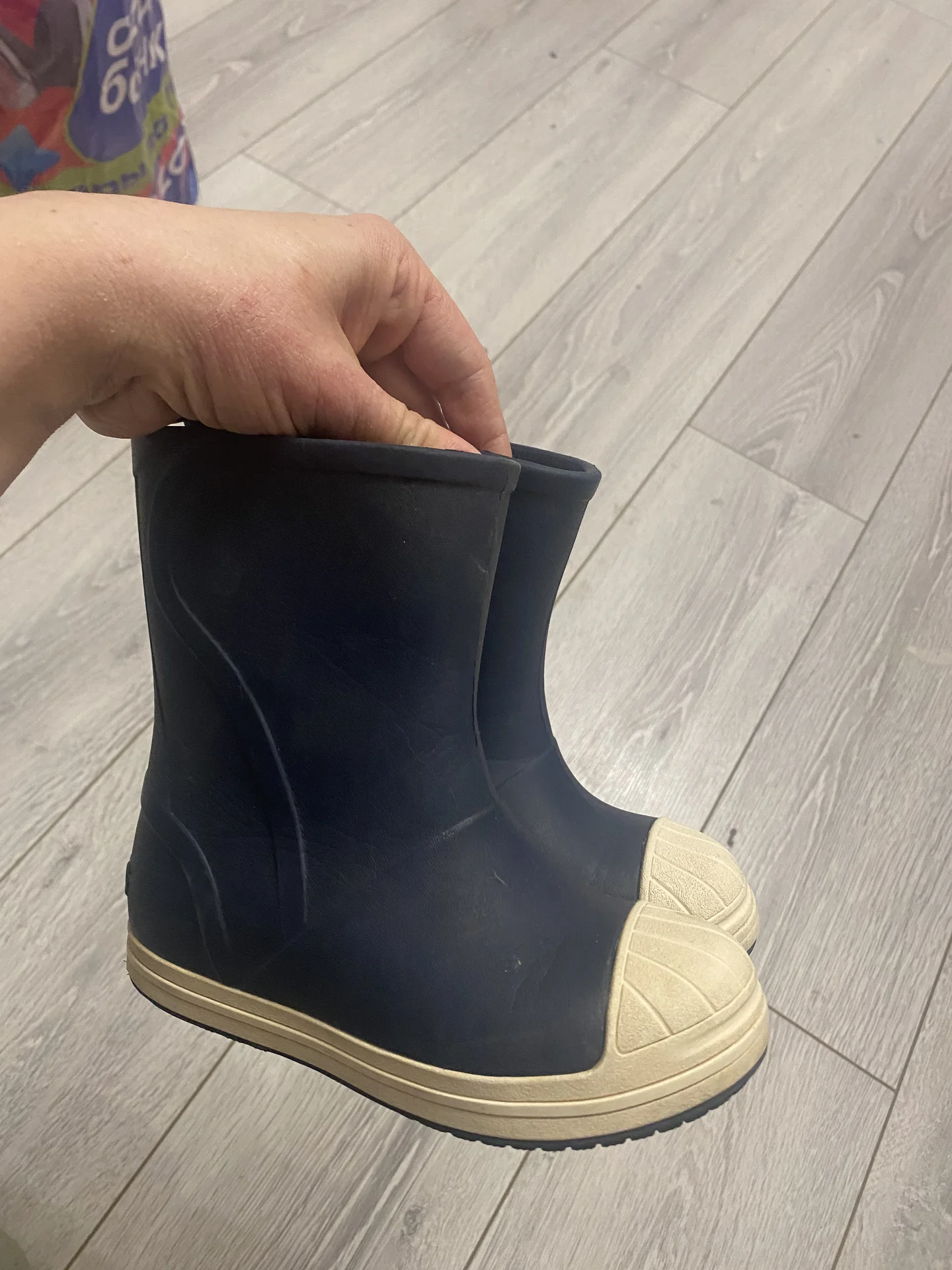 Crocs резиновые сапоги c11 - миниатюра 2