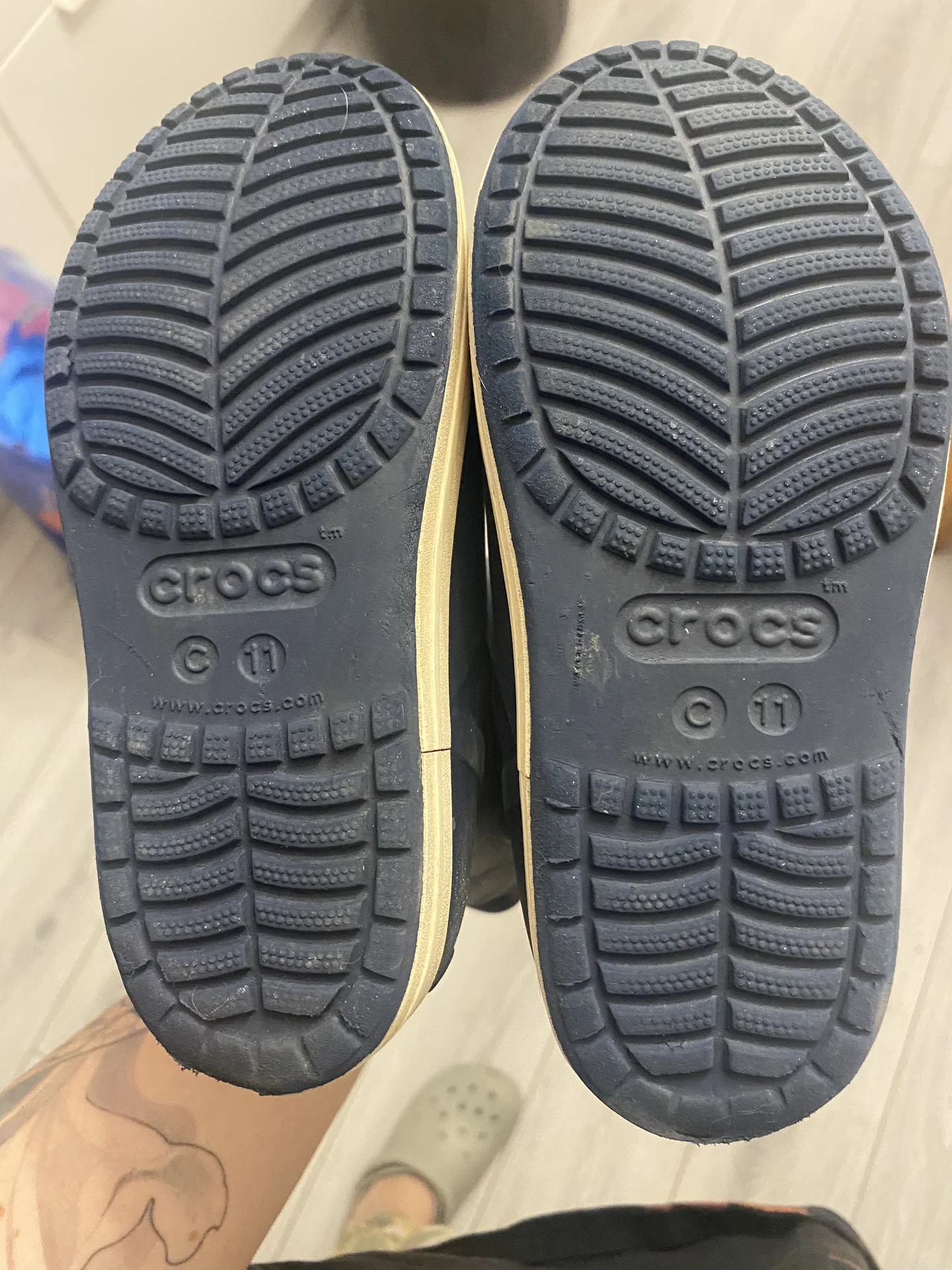 Crocs резиновые сапоги c11 - миниатюра 3
