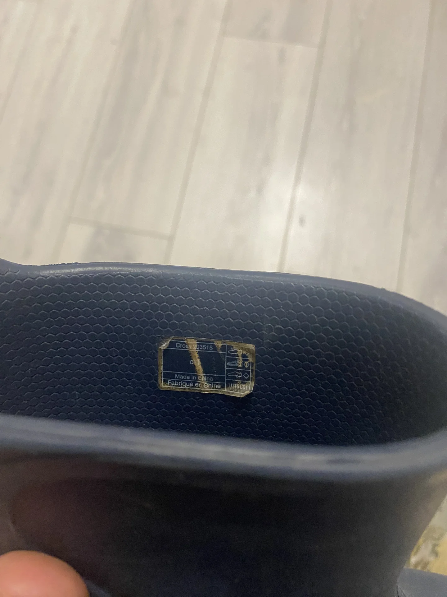 Crocs резиновые сапоги c11 - миниатюра 6