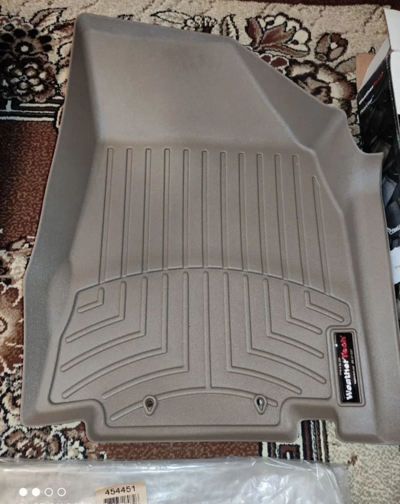 Infiniti JX (QX60).Коврики перед.3D WeatherTech - миниатюра 3