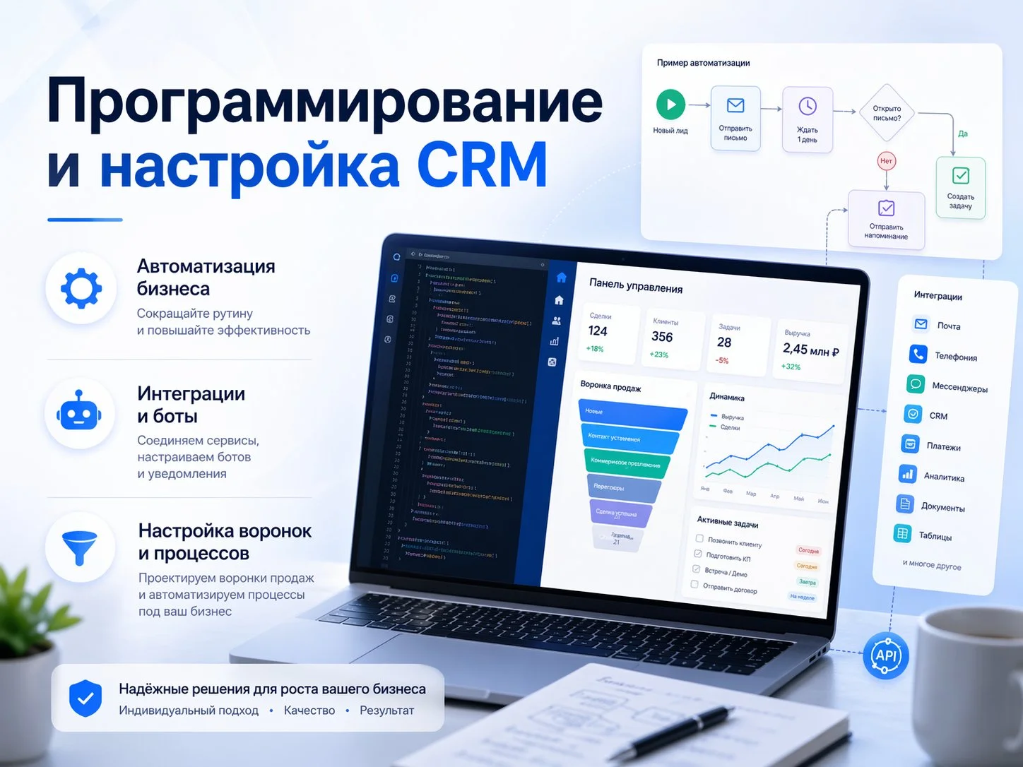 ИИ-агенты под ключ — автоматизируем ваш бизнес с помощью искусственного интеллекта - изображение 1