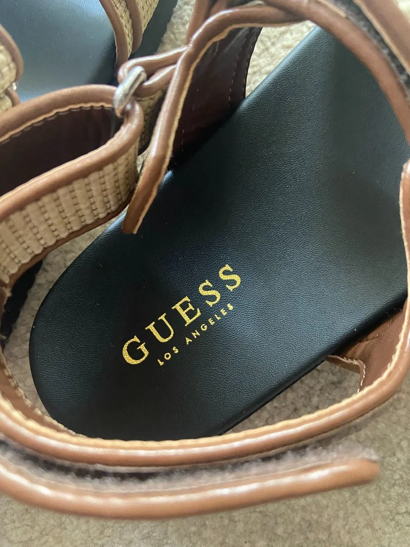 Сандалии босоножки женские Guess 38-39 новые - миниатюра 3