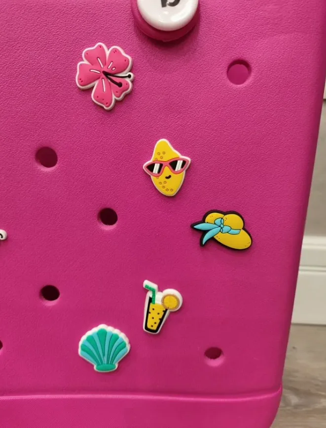 Сумка женская пляжная в стиле Crocs Крокс новая - миниатюра 6