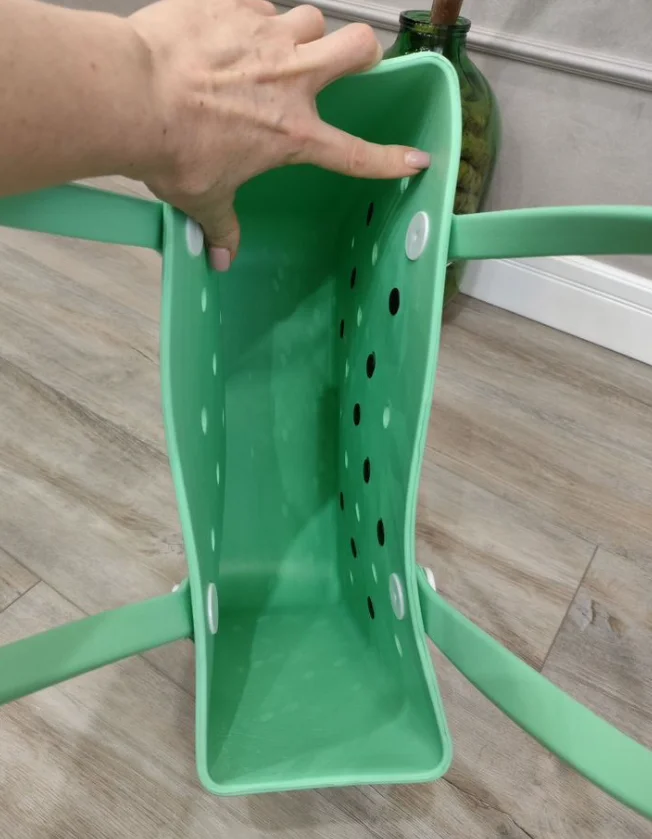 Сумка женская пляжная в стиле Crocs Крокс новая - миниатюра 4