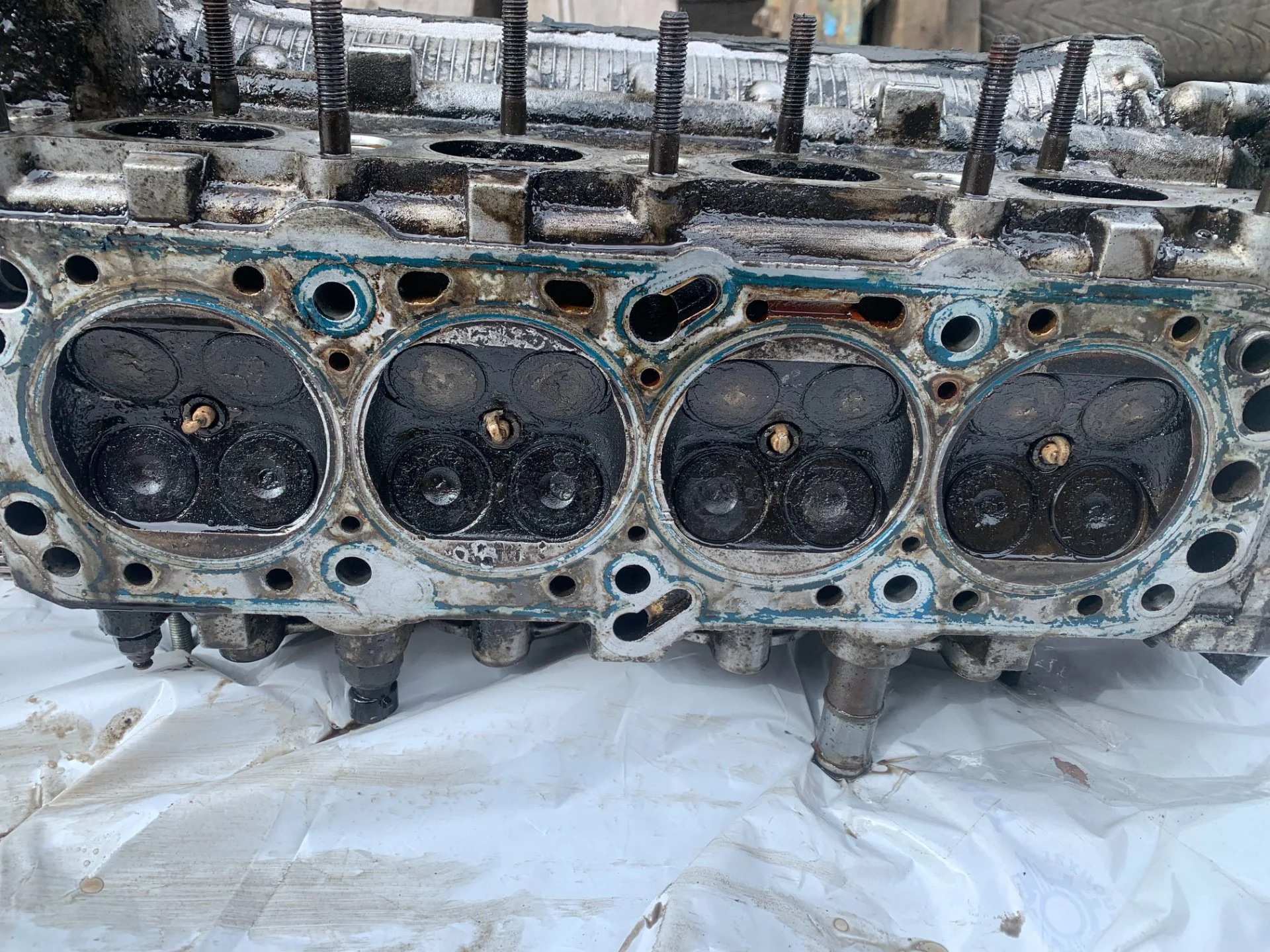 Головка блока Daewoo Nexia F16D3 - миниатюра 5