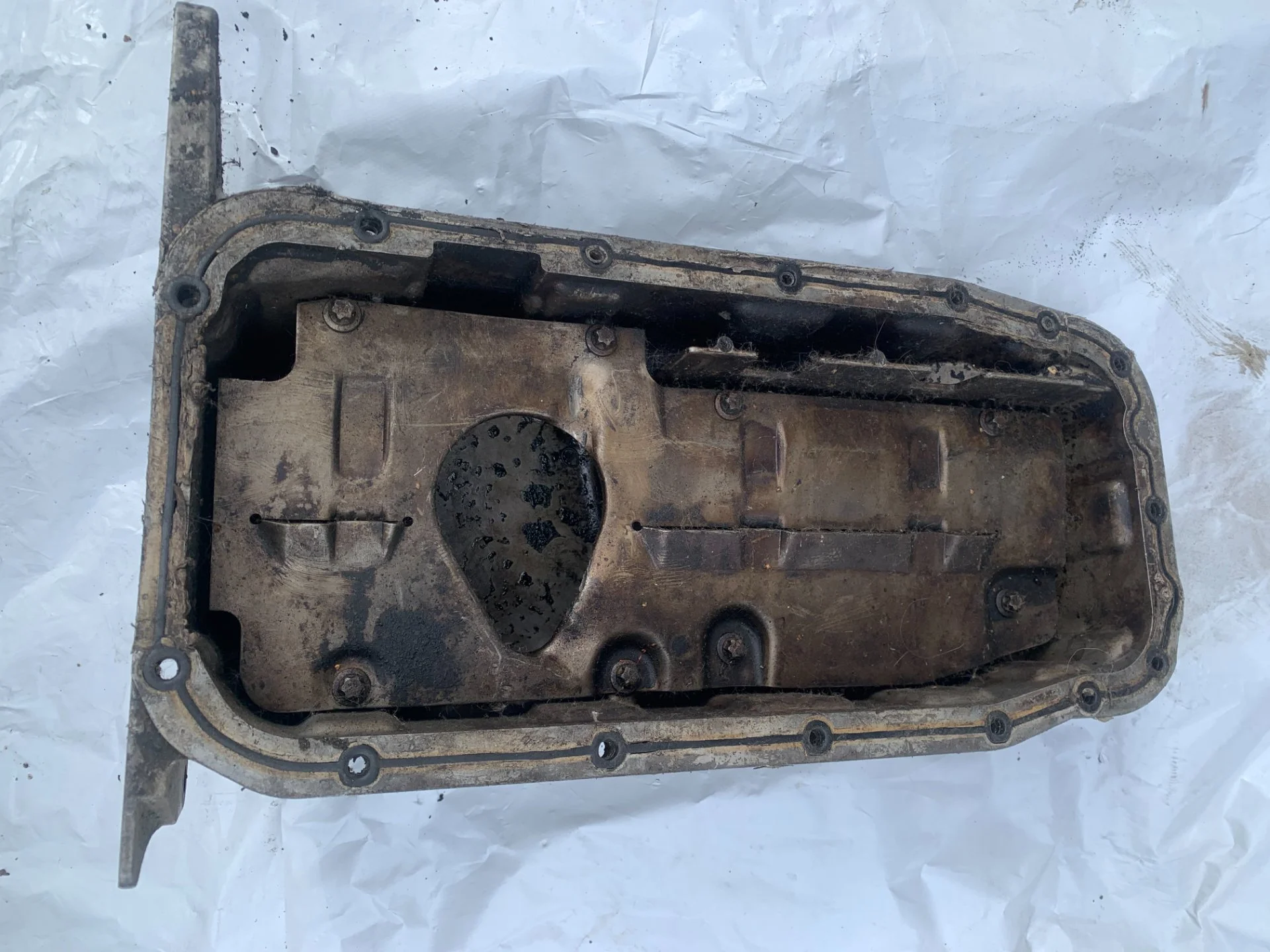 Поддон двигателя Opel Vectra B X16 Xel - миниатюра 2