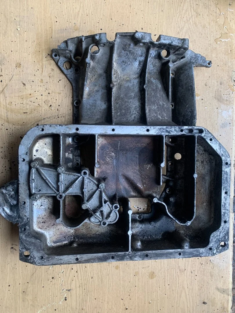 Поддон двигателя Audi 100 C4 078103603A - миниатюра 2