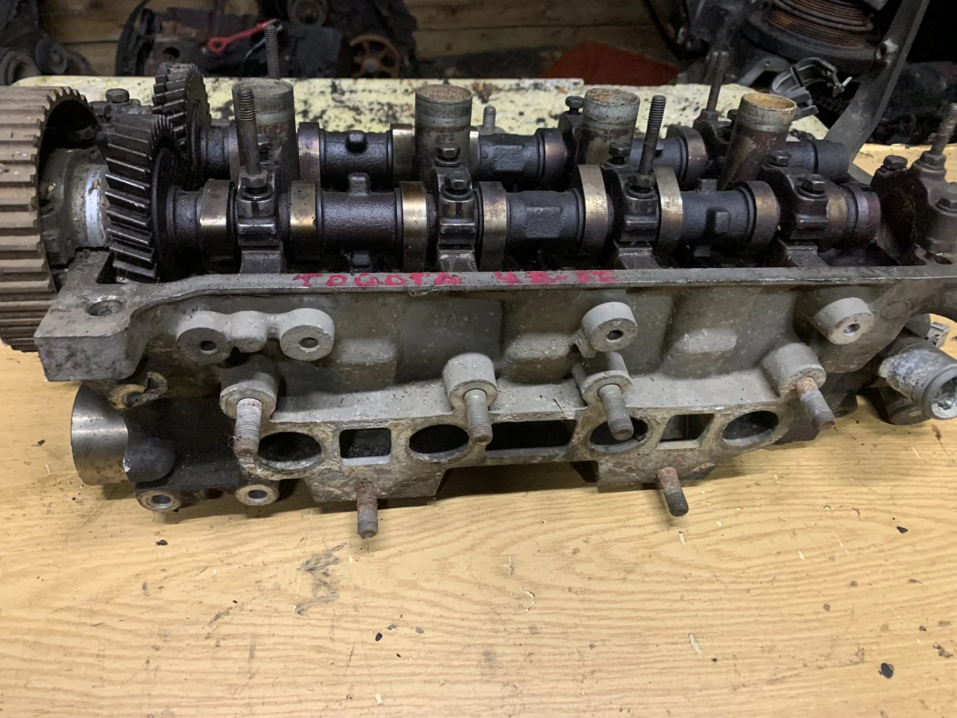 Головка блока Toyota Corolla 4EFE - миниатюра 2