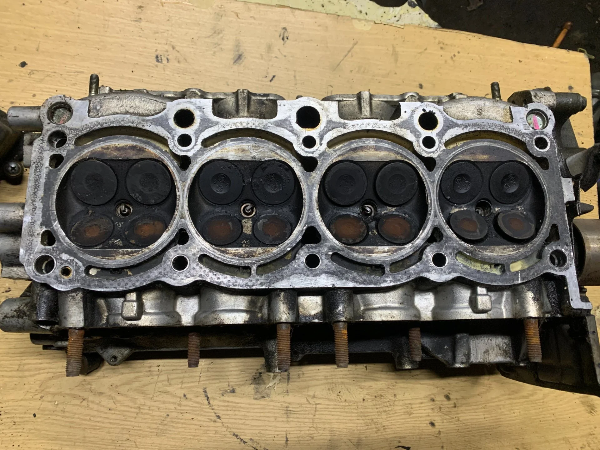 Головка блока Toyota Celica 90 год 2.0 - миниатюра 5