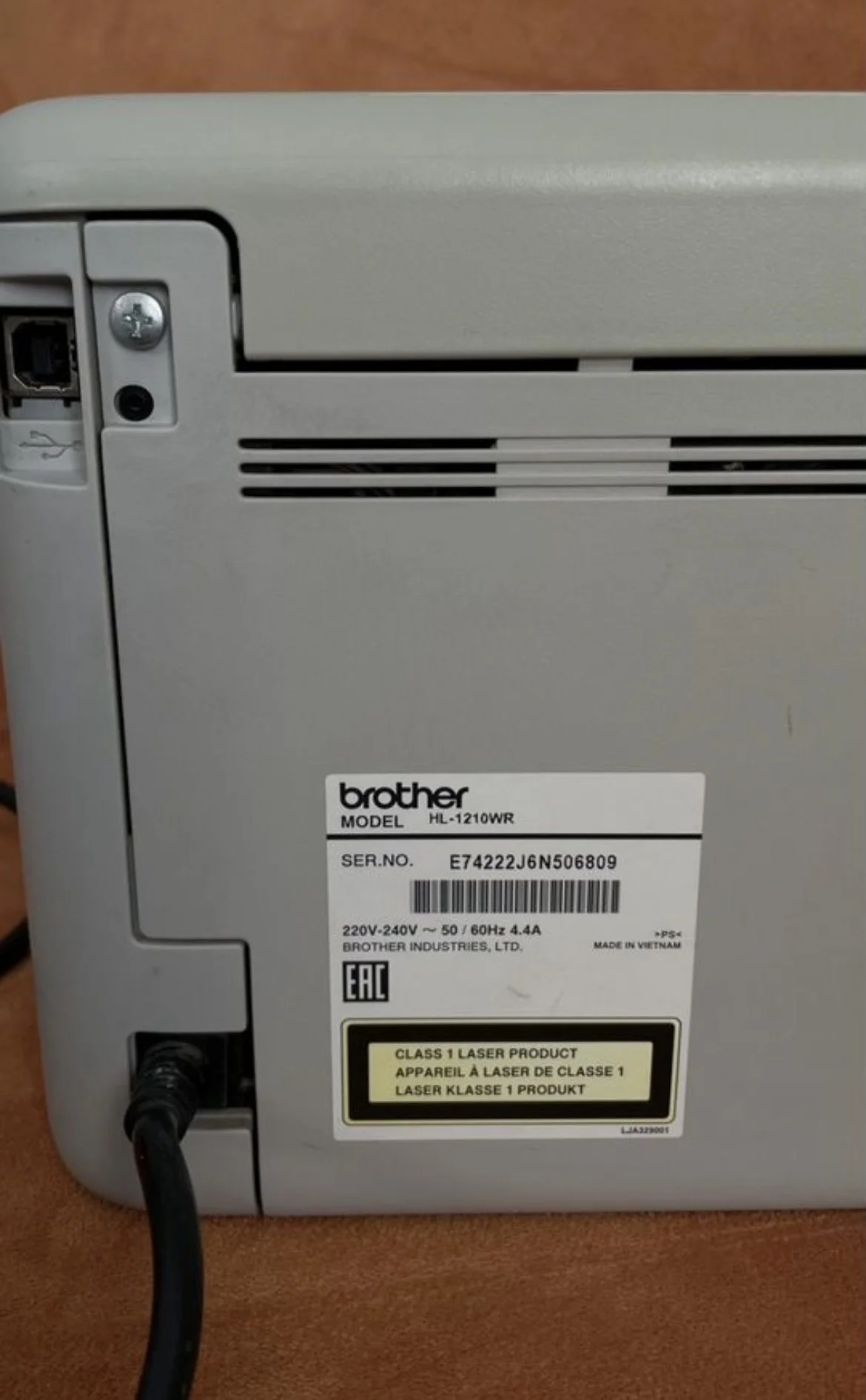 Принтер лазерный Brother HL-1210WR - миниатюра 6