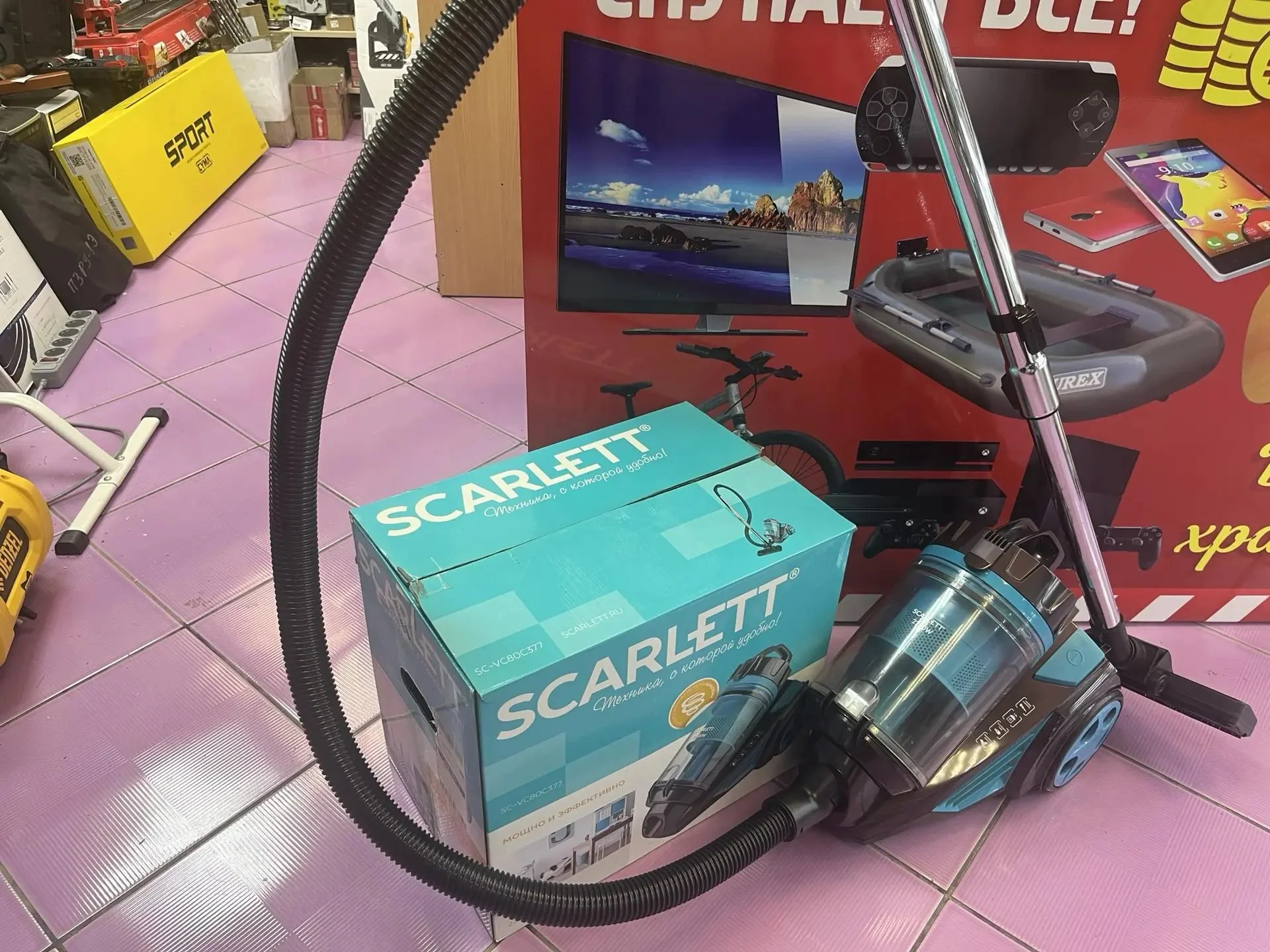 Пылесос Scarlett SC-VC80C377 - миниатюра 2