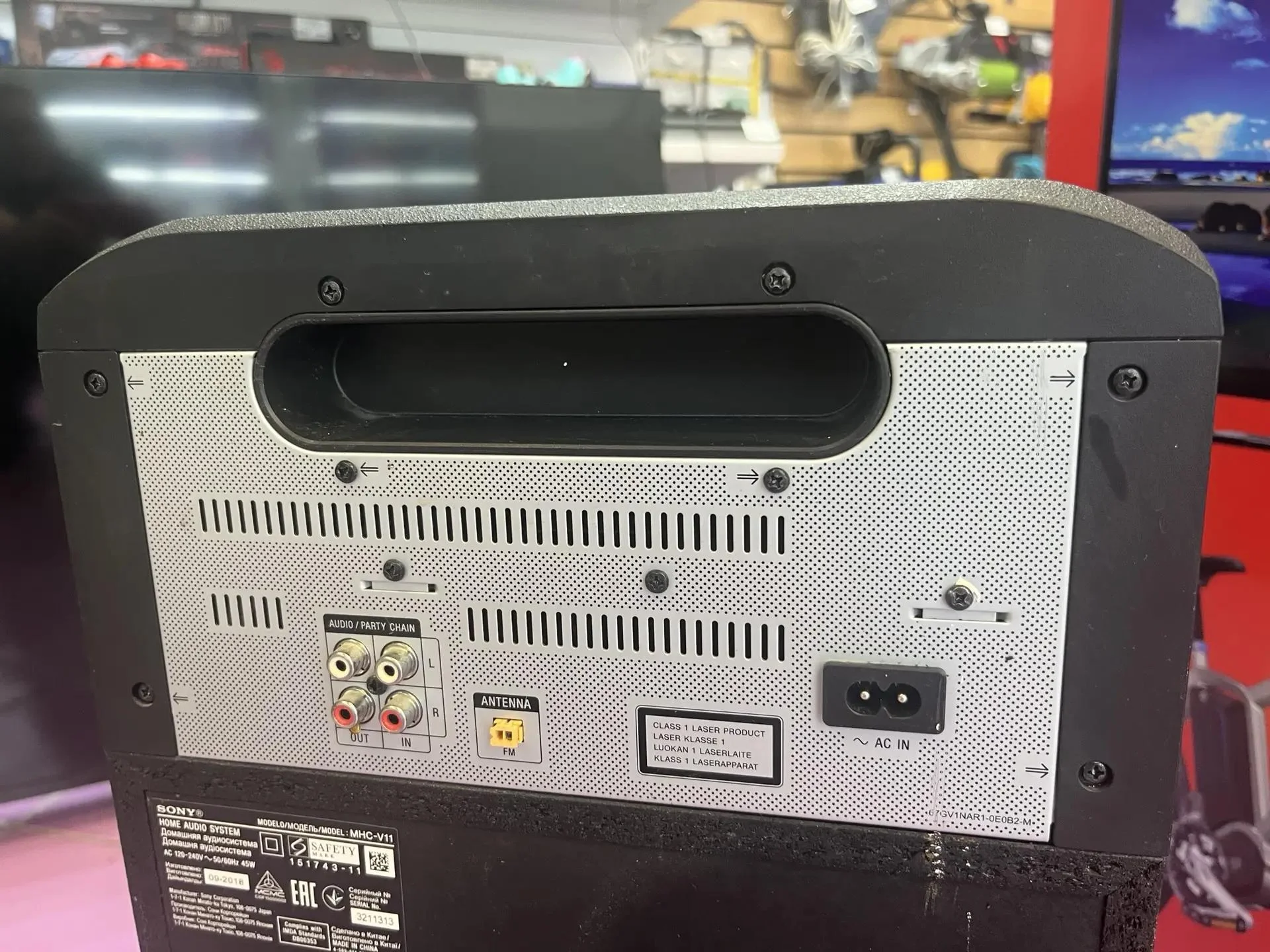 Колонка sony mhc-v11 - миниатюра 3