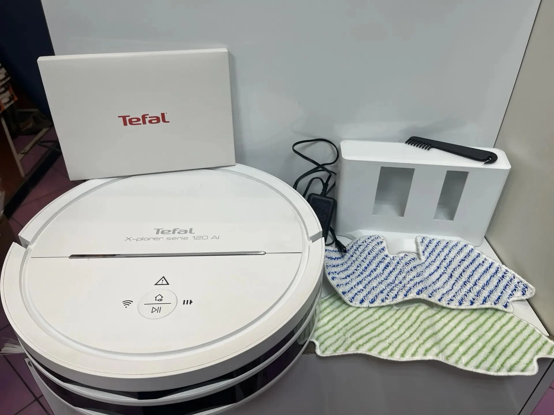 Робот-пылесос Tefal X-Plorer Serie 120 AI - миниатюра 2