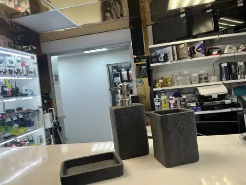 Набор для ванной комнаты ,Fora Stone Black