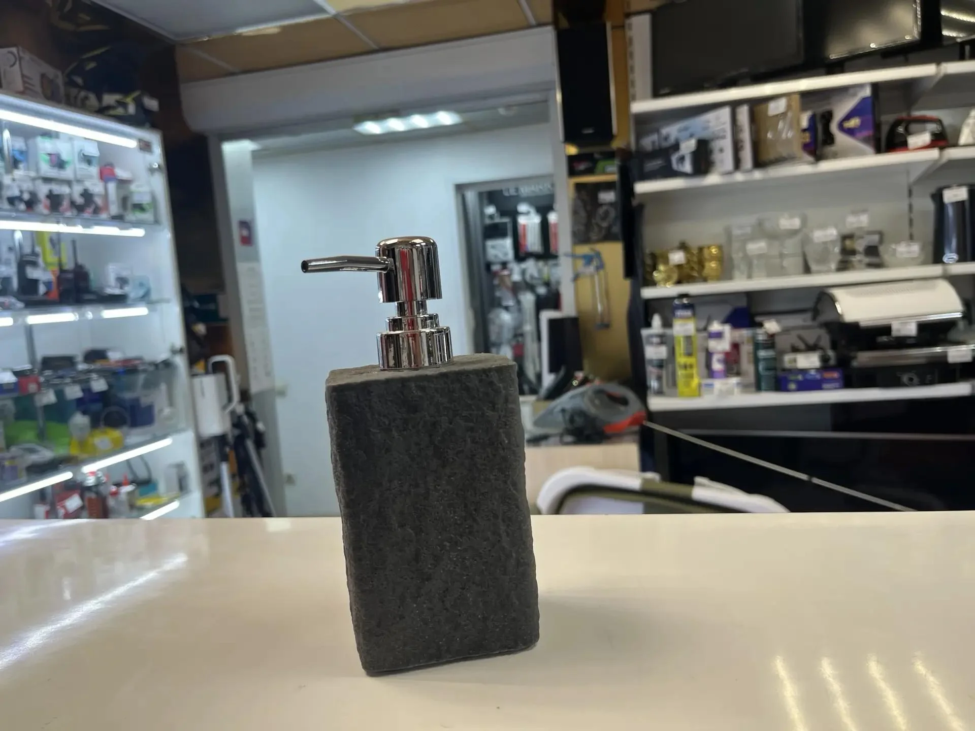 Набор для ванной комнаты ,Fora Stone Black - миниатюра 2