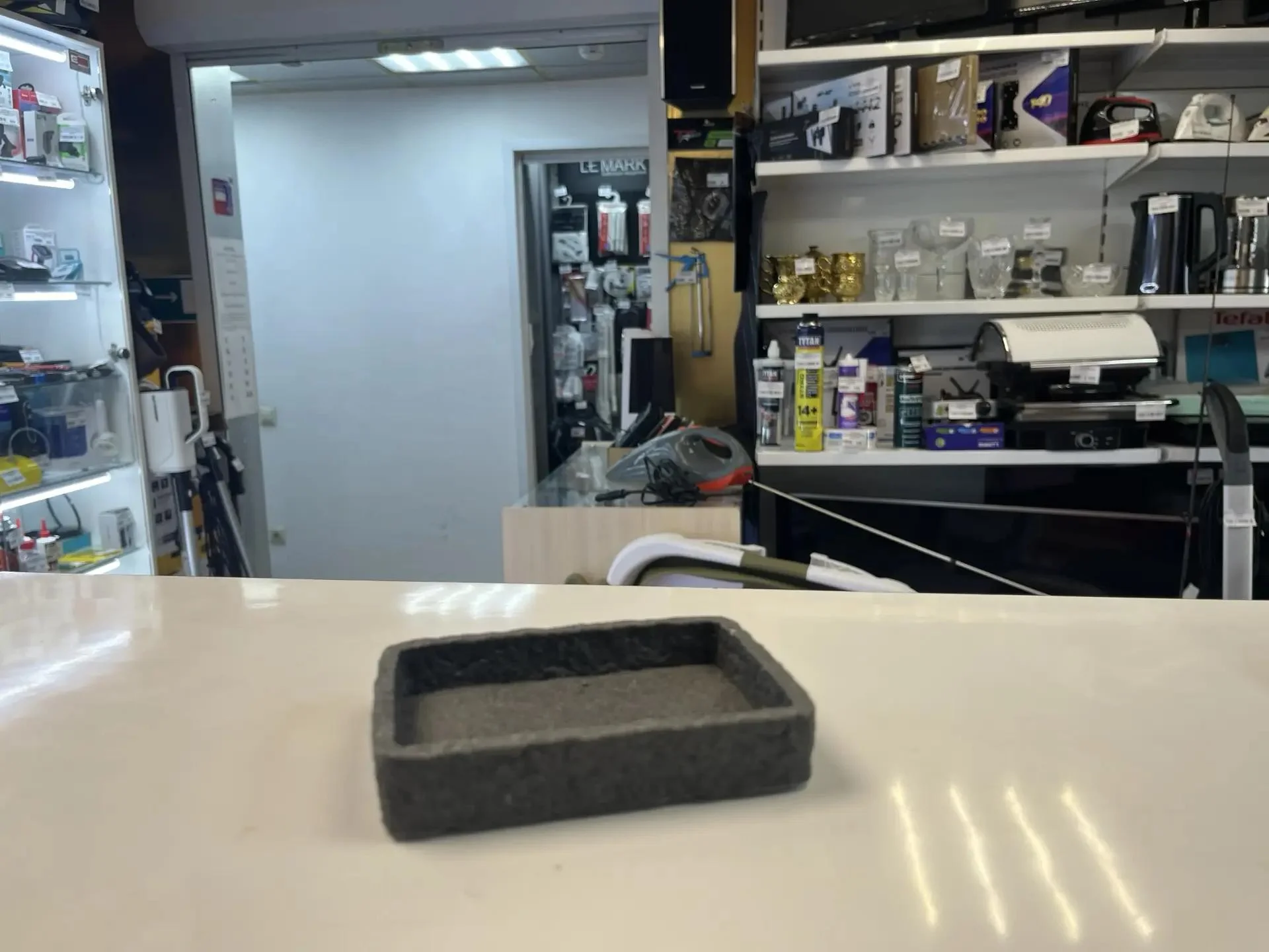 Набор для ванной комнаты ,Fora Stone Black - миниатюра 4