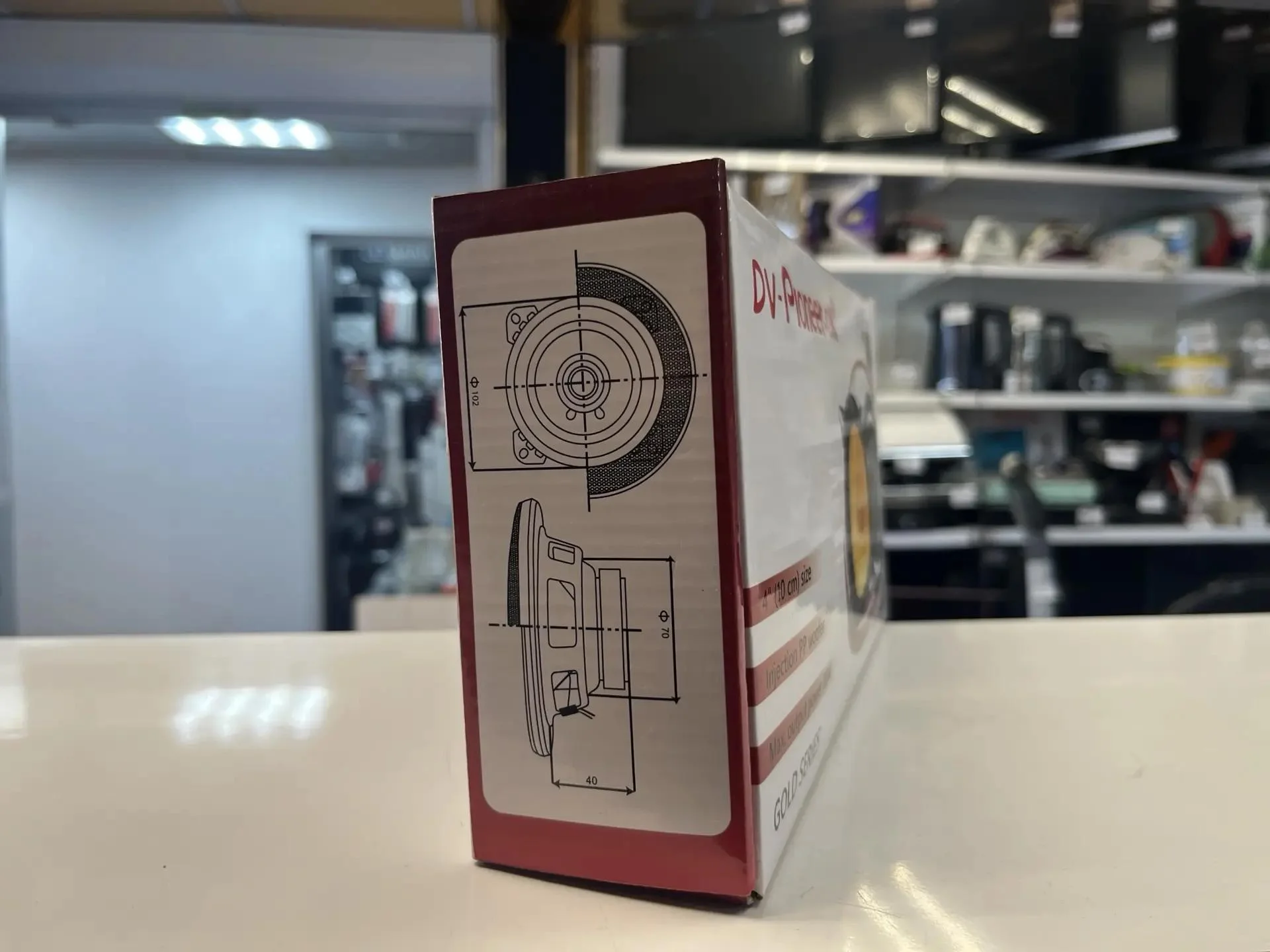 Автомобильные динамики Dv-Pioneer.Ok 1041 - миниатюра 3