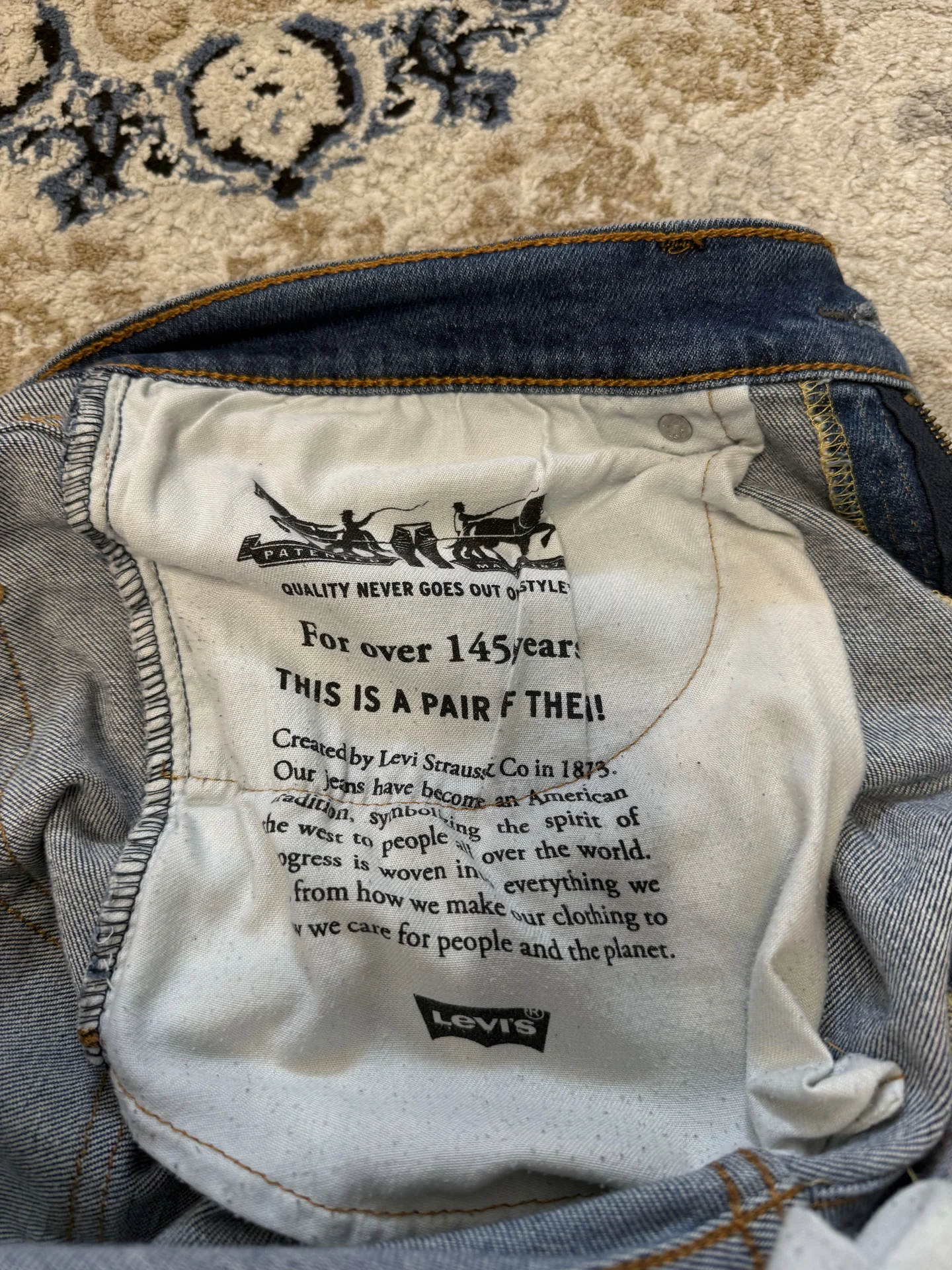 Джинсы Levi’s - миниатюра 4
