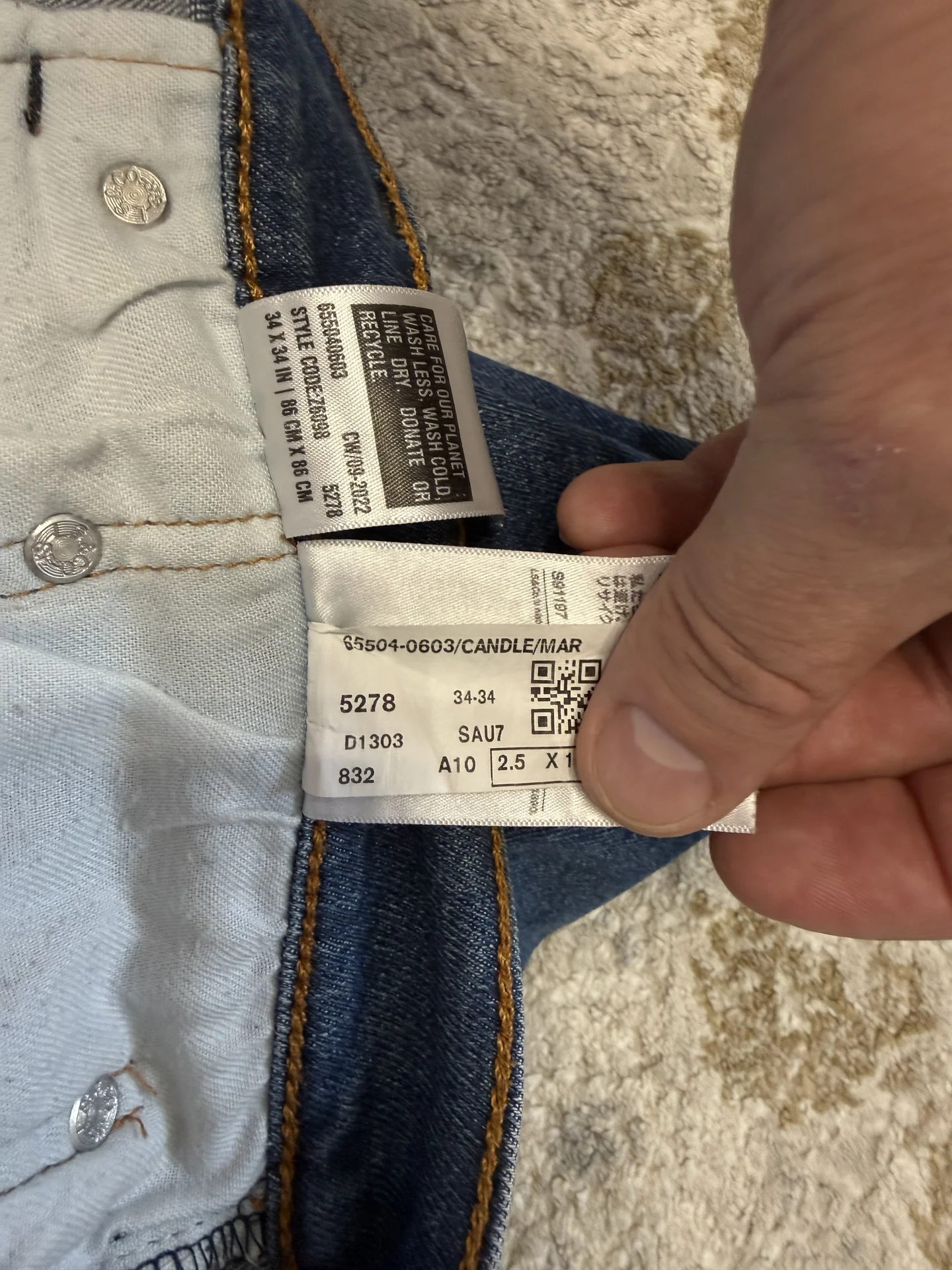 Джинсы Levi’s - миниатюра 5
