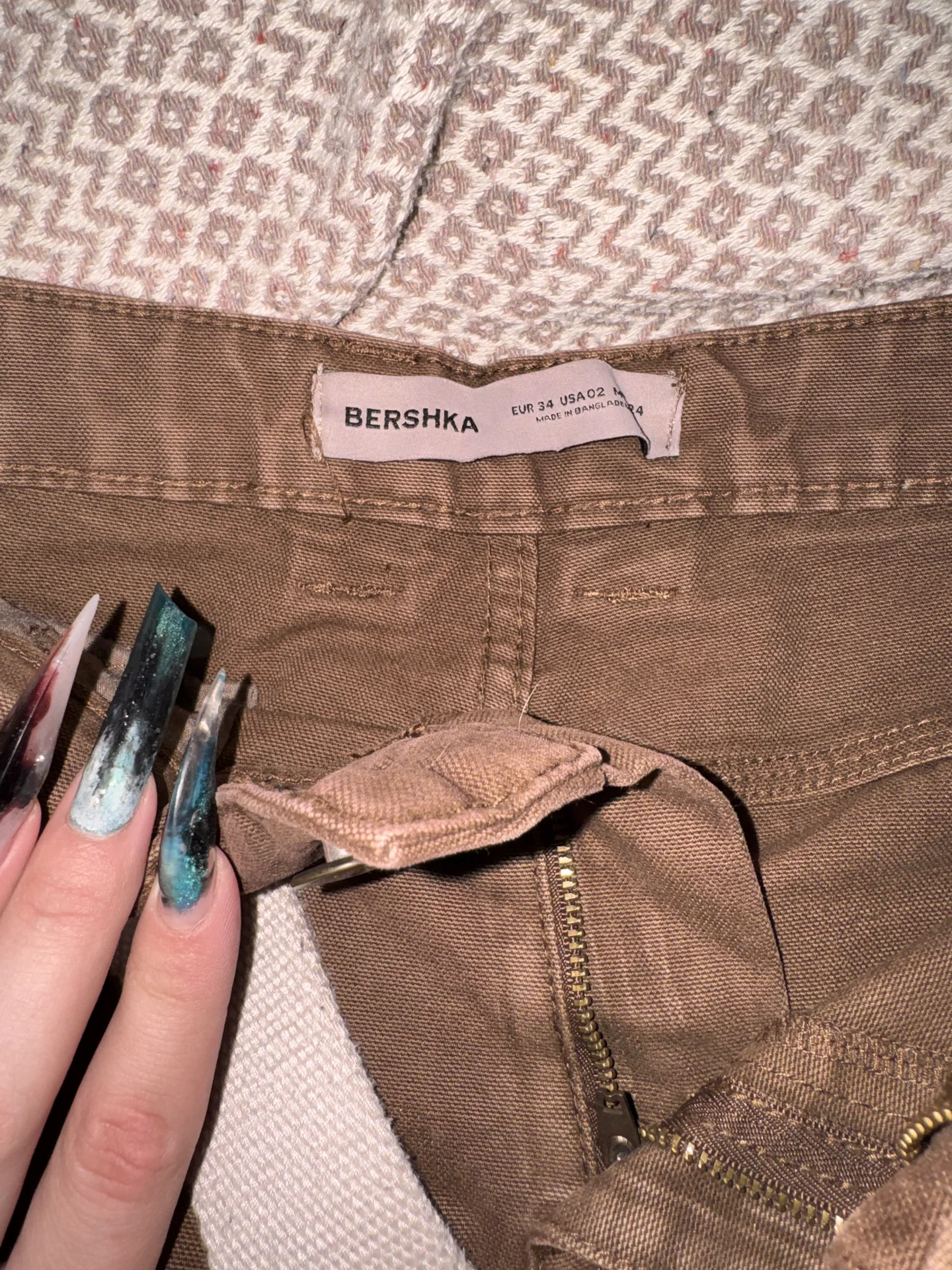 Бриджы Bershka - миниатюра 2